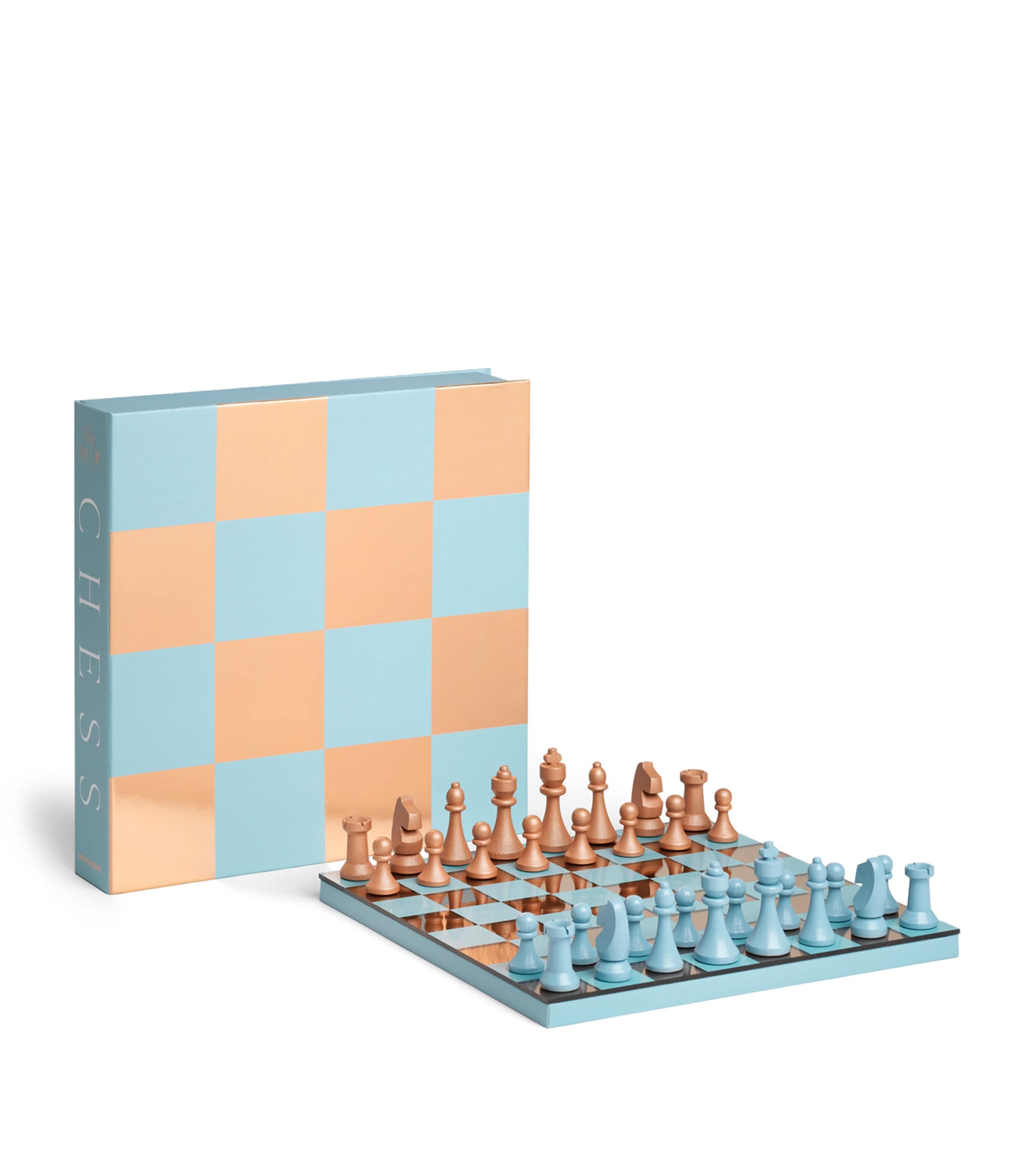 Printworks Art of Chess Mirror Set Blue Image 4