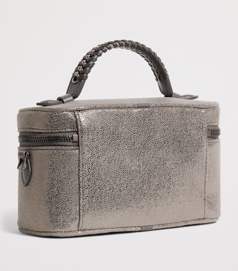 Metallic Falabella Cosmetic Case 1113 STEEL GREY Image 3