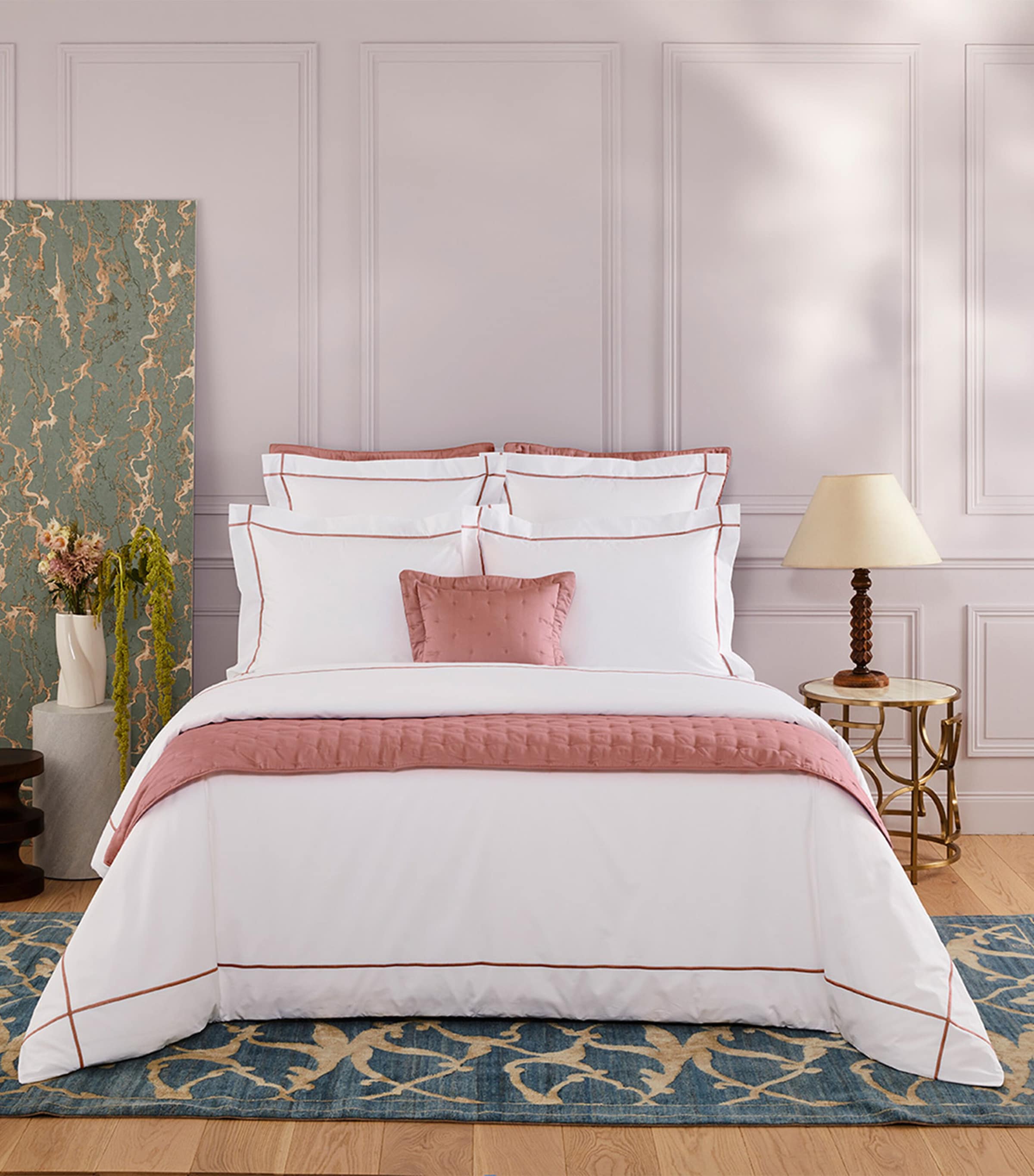 Athena Santal Super King Duvet Cover (260cm x 220cm) SANTAL Image 2