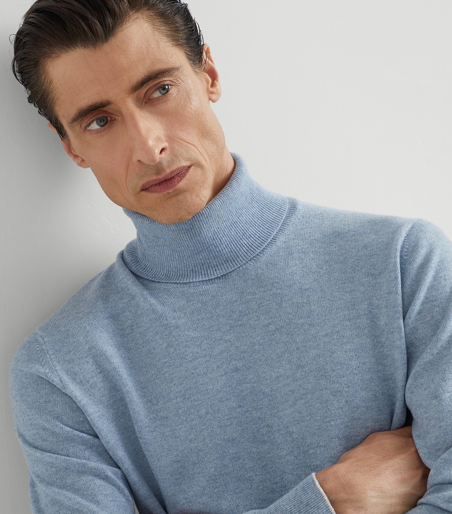 Cashmere Rollneck Sweater CFF33 Image 6