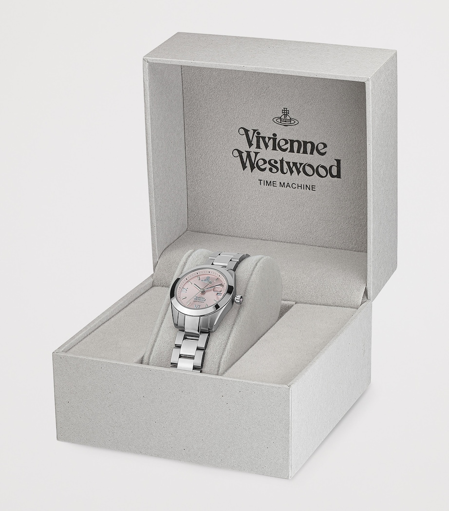 Stainless Steel Fenchurch Watch 29mm SILVER PINK Image 4