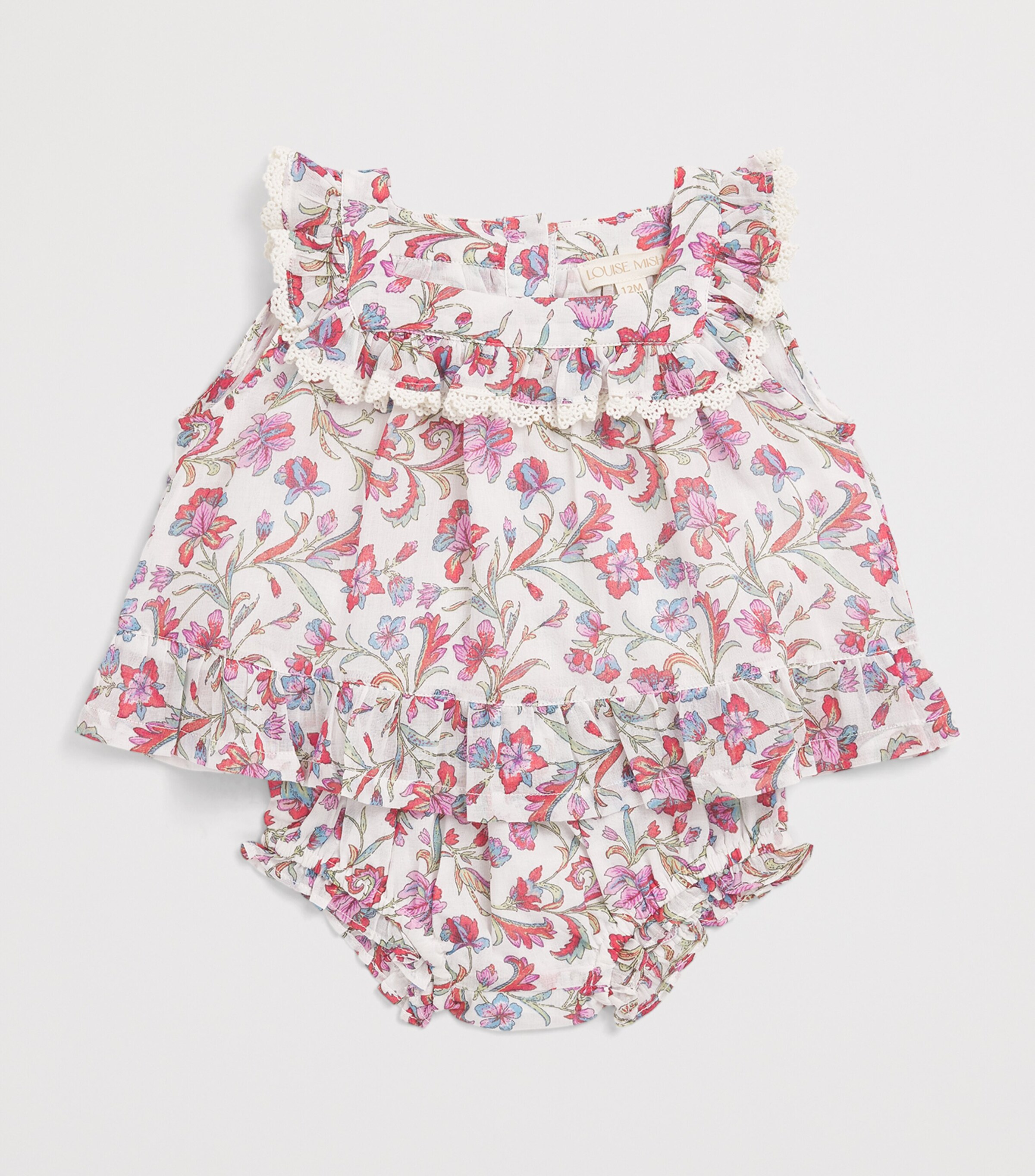 Louise Misha Cotton Floral Maud Bloomers (3-24 Months) Flrlhvn Image 3