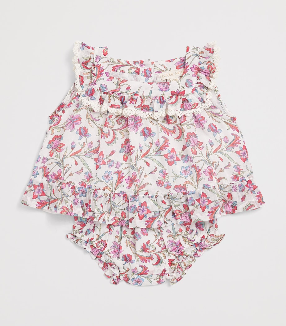 Louise Misha Cotton Floral Maud Bloomers (3-24 Months) Flrlhvn Image 3