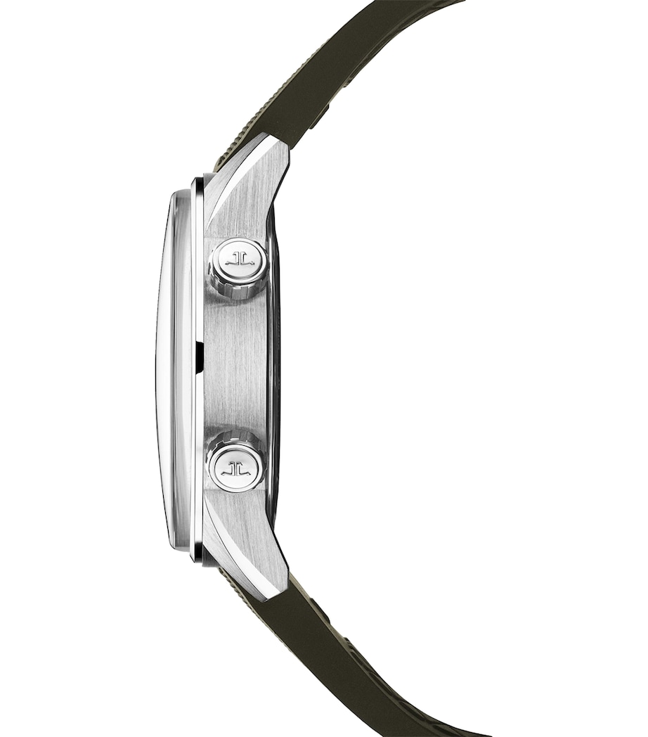 Stainless Steel Polaris Date Watch 42mm STAINLESS STEEL Image 4
