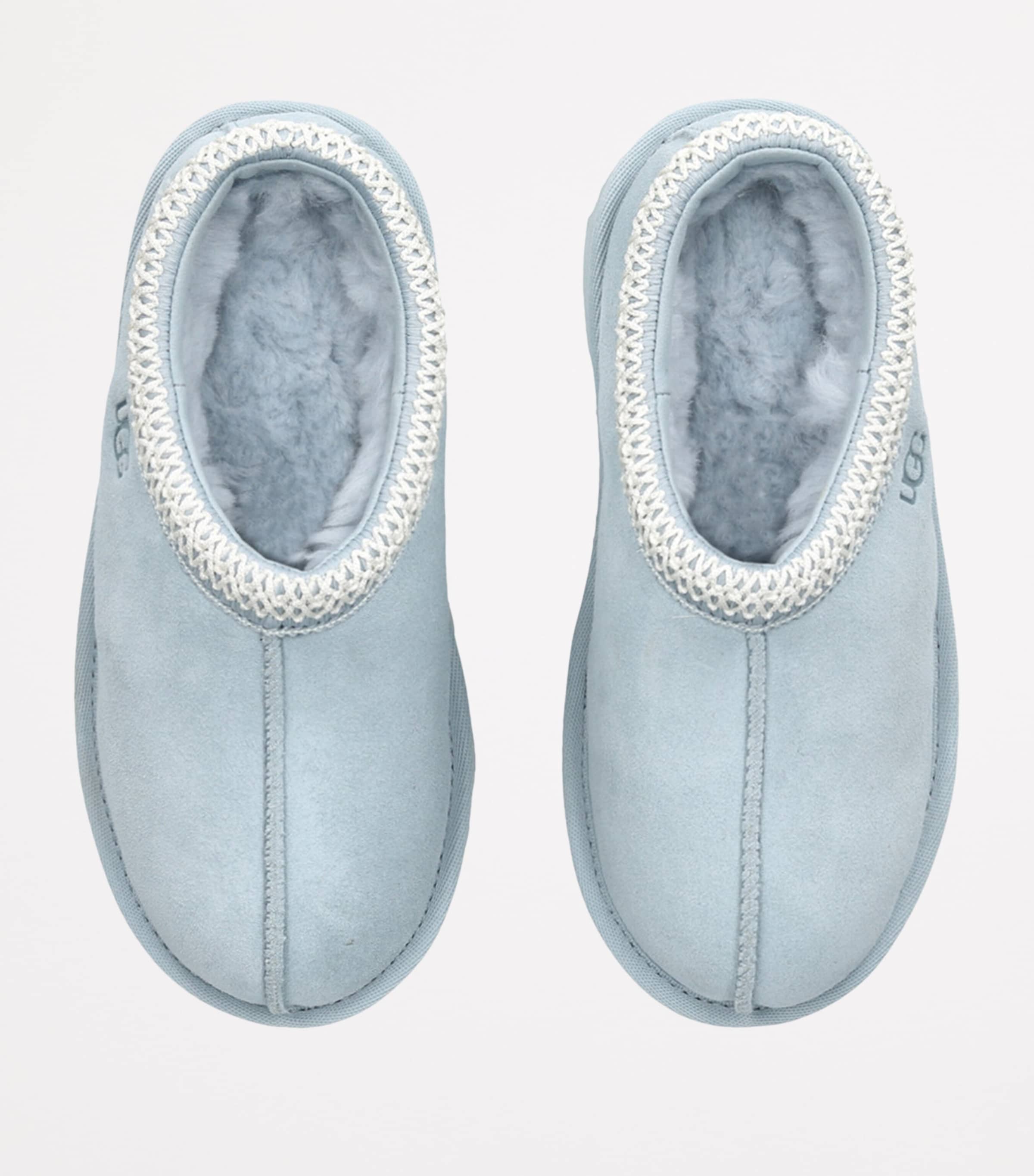 Suede Tasman II Slippers PALE BLUE Image 4