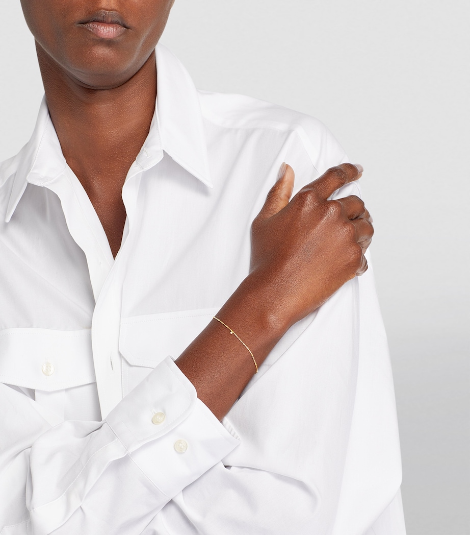 Yellow Gold and Diamond Honorée Bracelet RED Image 4