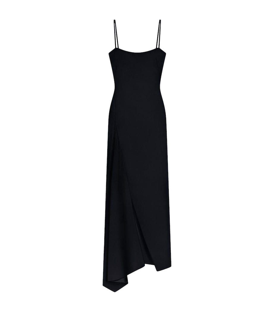 Givenchy Womens Square-Neck Maxi Dress Image 1