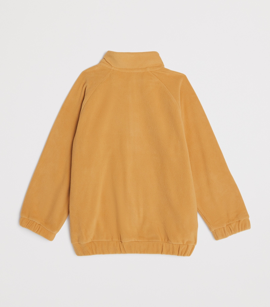 Fleece Mammoth-Patch Jacket (3-11 Years) BEIGE Image 2