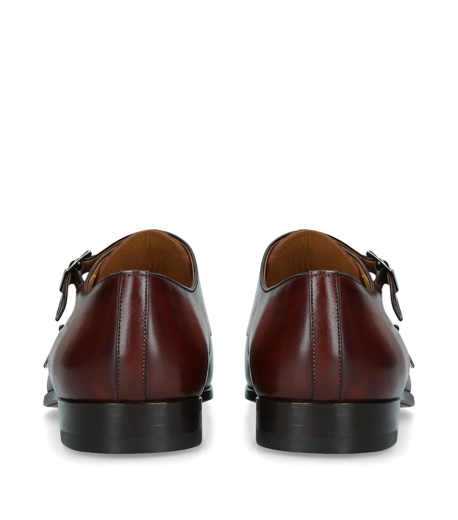 Burnished Double-Monk Shoes TAN Image 2