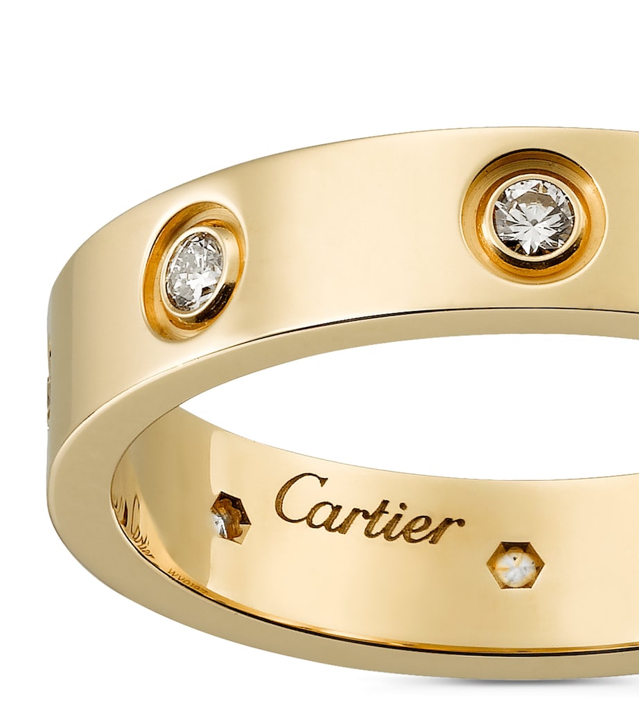 Cartier Yellow Gold and Diamond LOVE Ring Yellow Gold Image 5