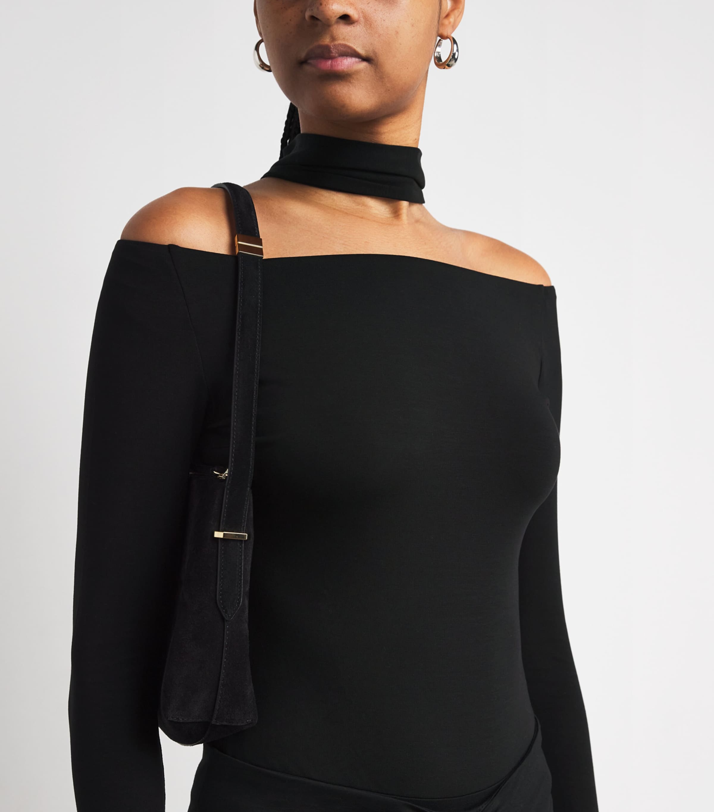 Drunk In Love Thong Bodysuit BLACK Image 6