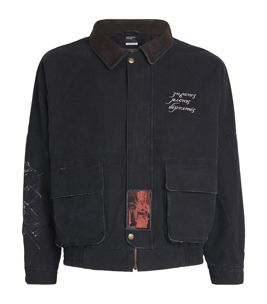 Cotton Constructivist Hunting Jacket FADED BLACK Image 1