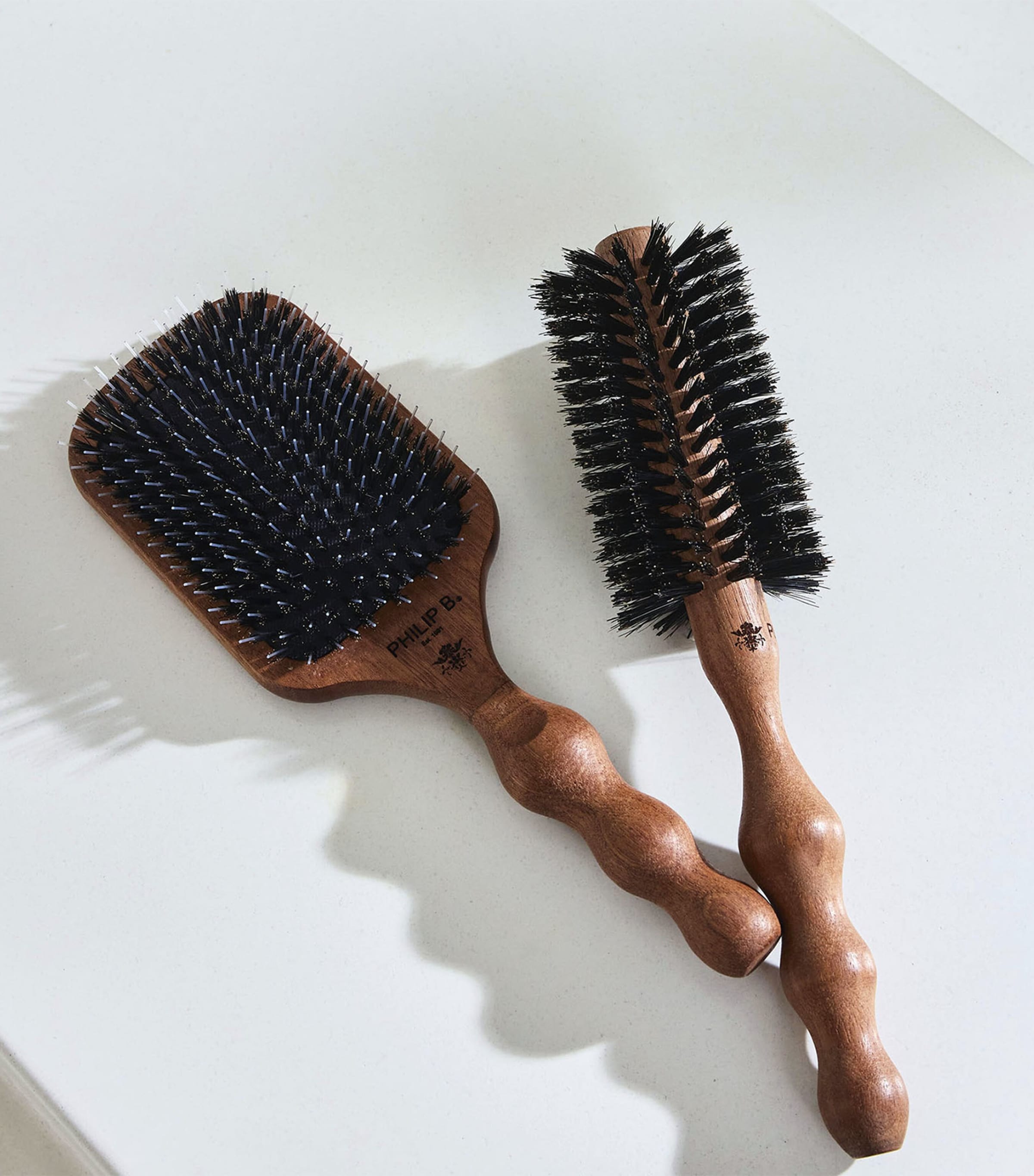 Mahogany Paddle Hairbrush NO COLOUR Image 2