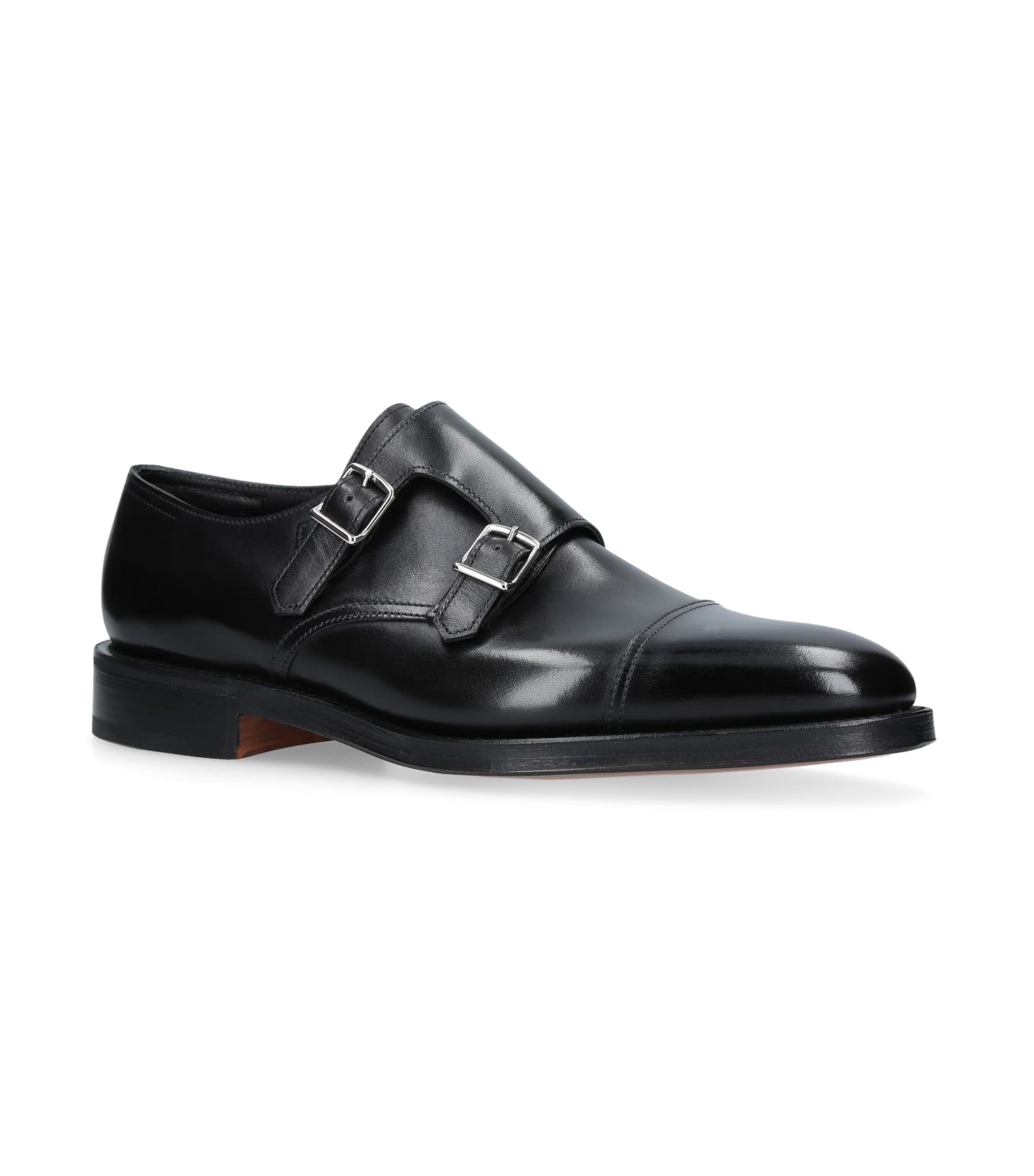 John Lobb Leather William Monk Shoes | Harrods US
