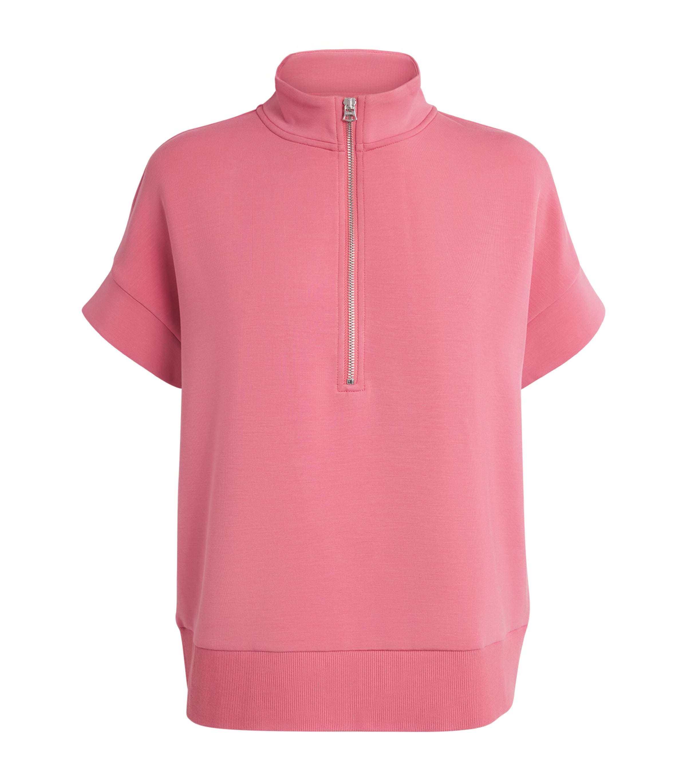 Varley Short-sleeve Ritchie Sweatshirt In Pink
