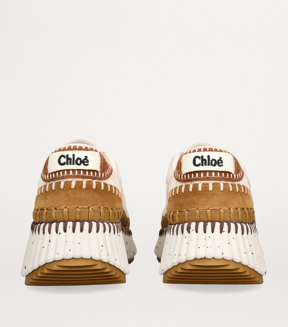 Suede Nama Runner Sneakers BROWN/OTH Image 3