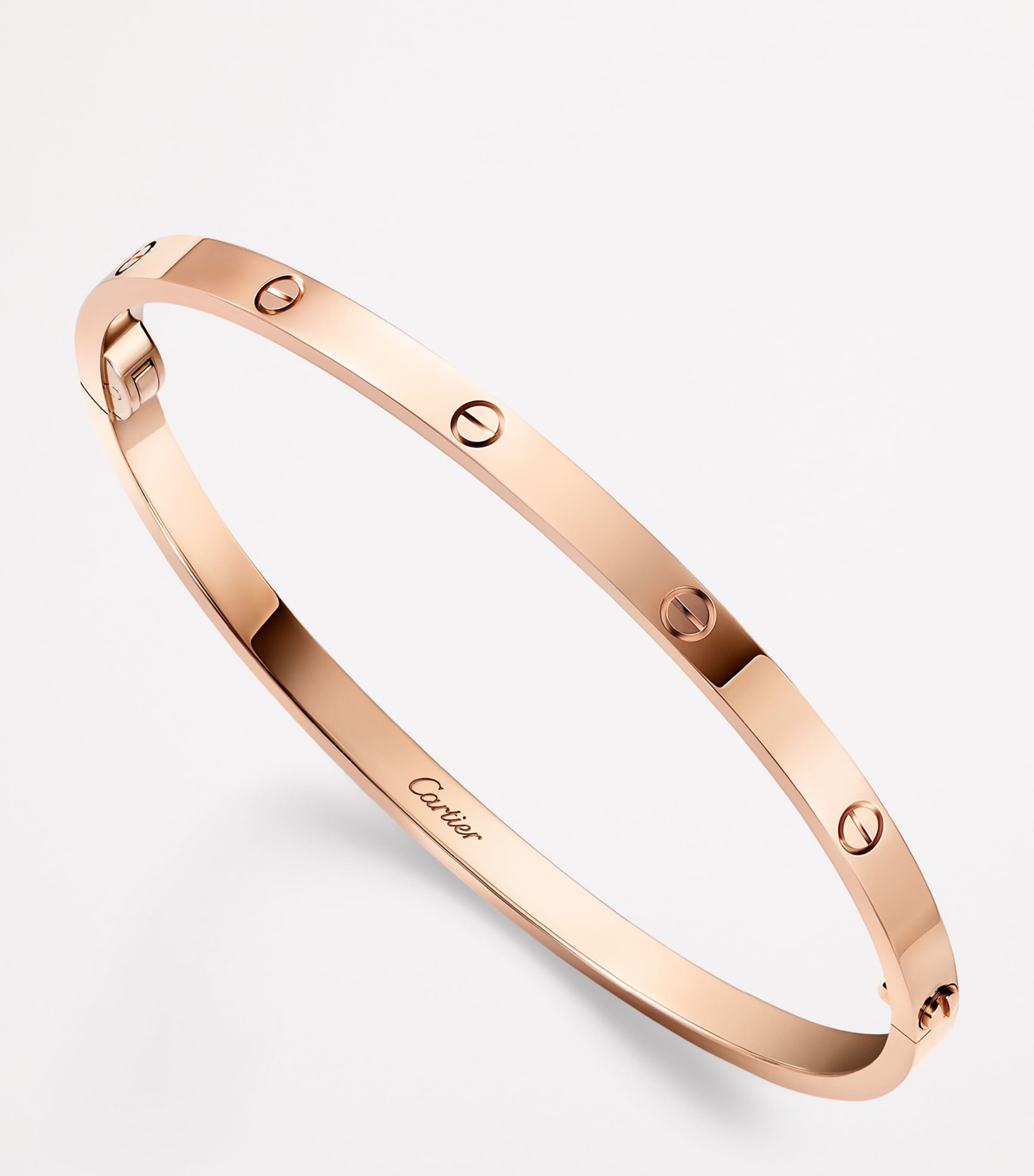 Cartier Small Rose Gold LOVE Bracelet Rose Gold Image 6