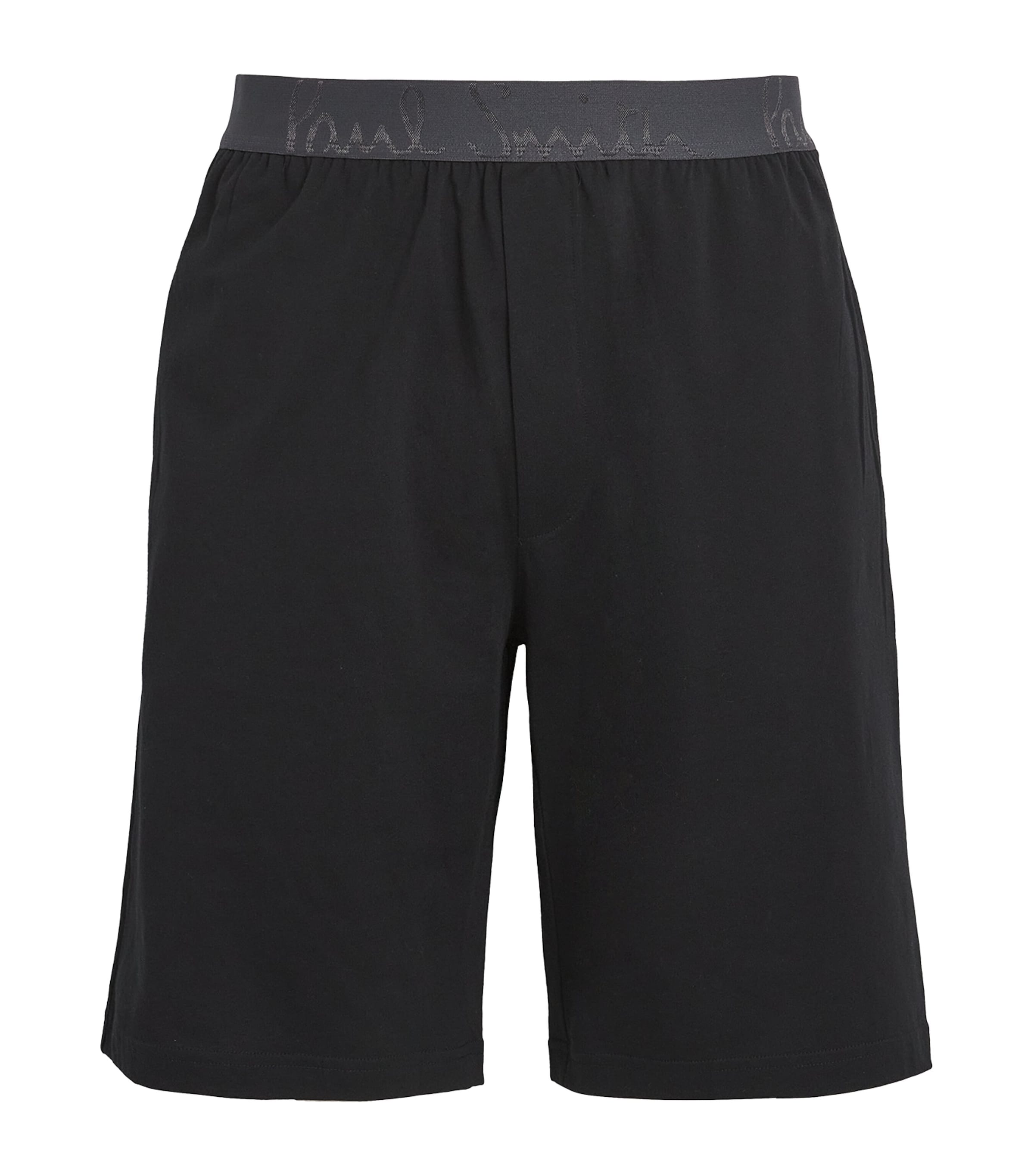 PAUL SMITH COTTON LOGO LOUNGE SHORTS