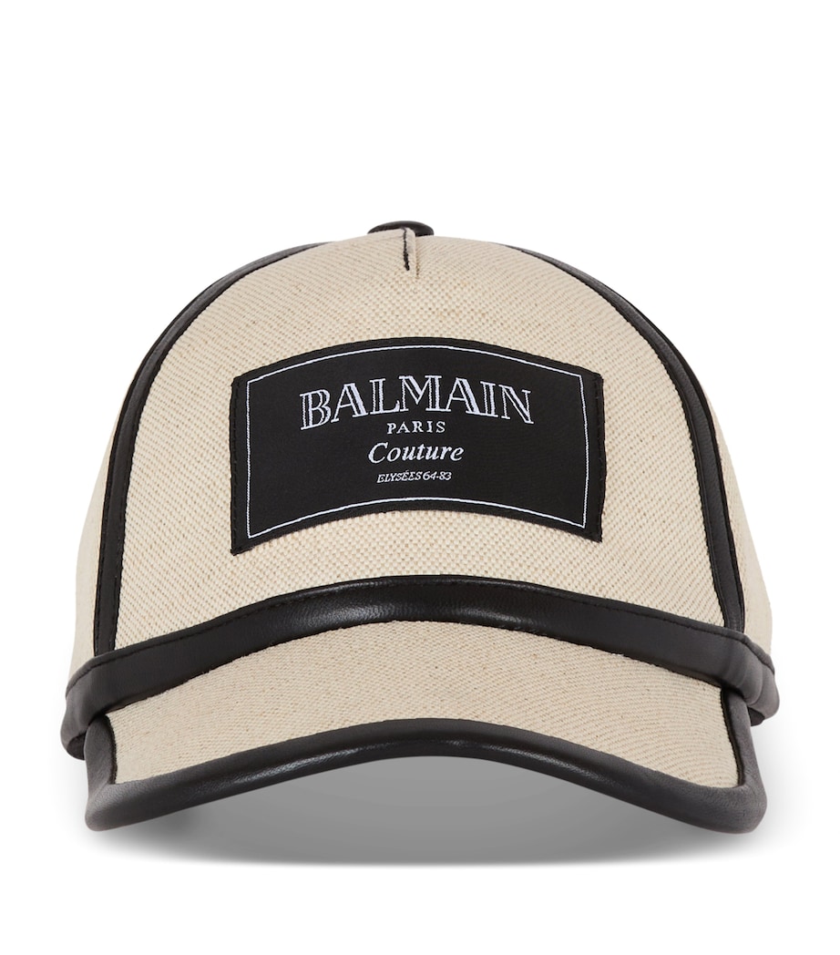 Canvas Couture Label Cap GBA BEIGE/NOIR Image 1