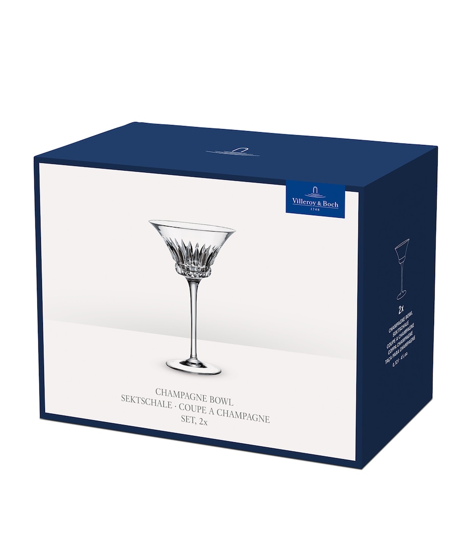 Grand Royal Champagne Coupe Set (120ml) CLEAR Image 3