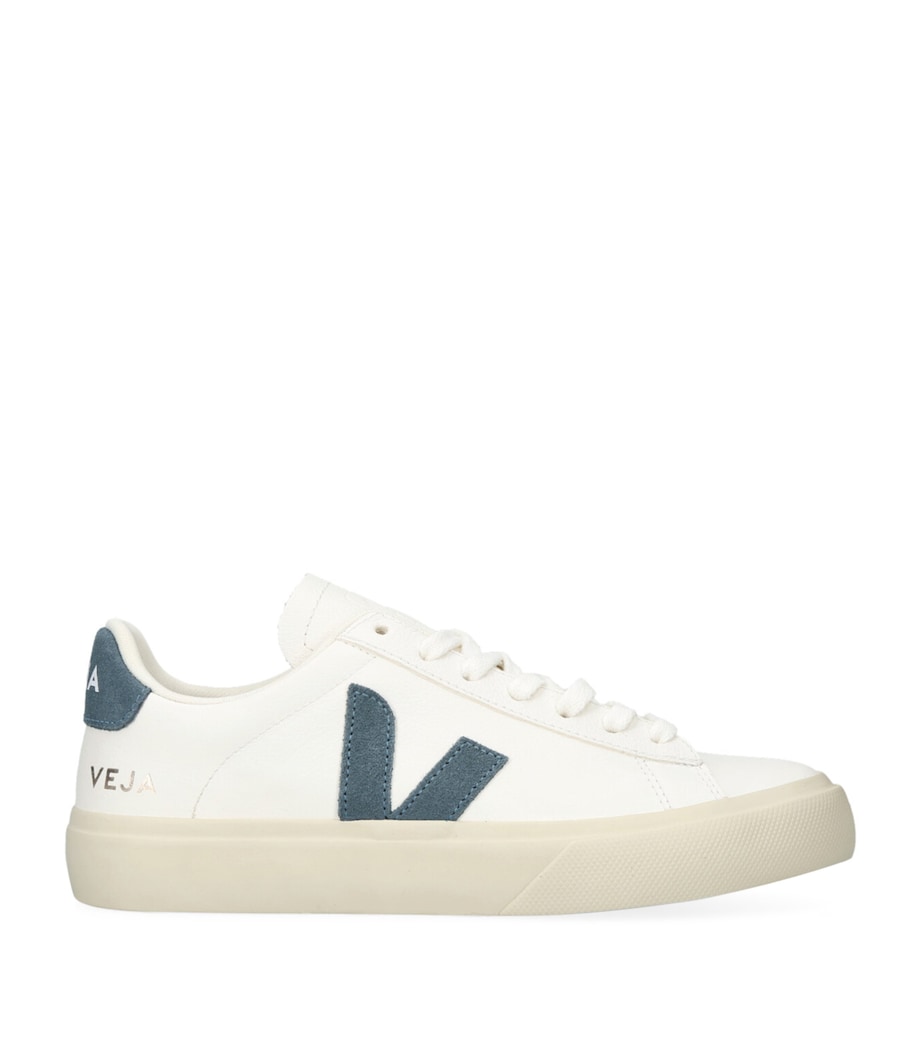 Low-Top Campo Sneakers WHITE/NAVY Image 1