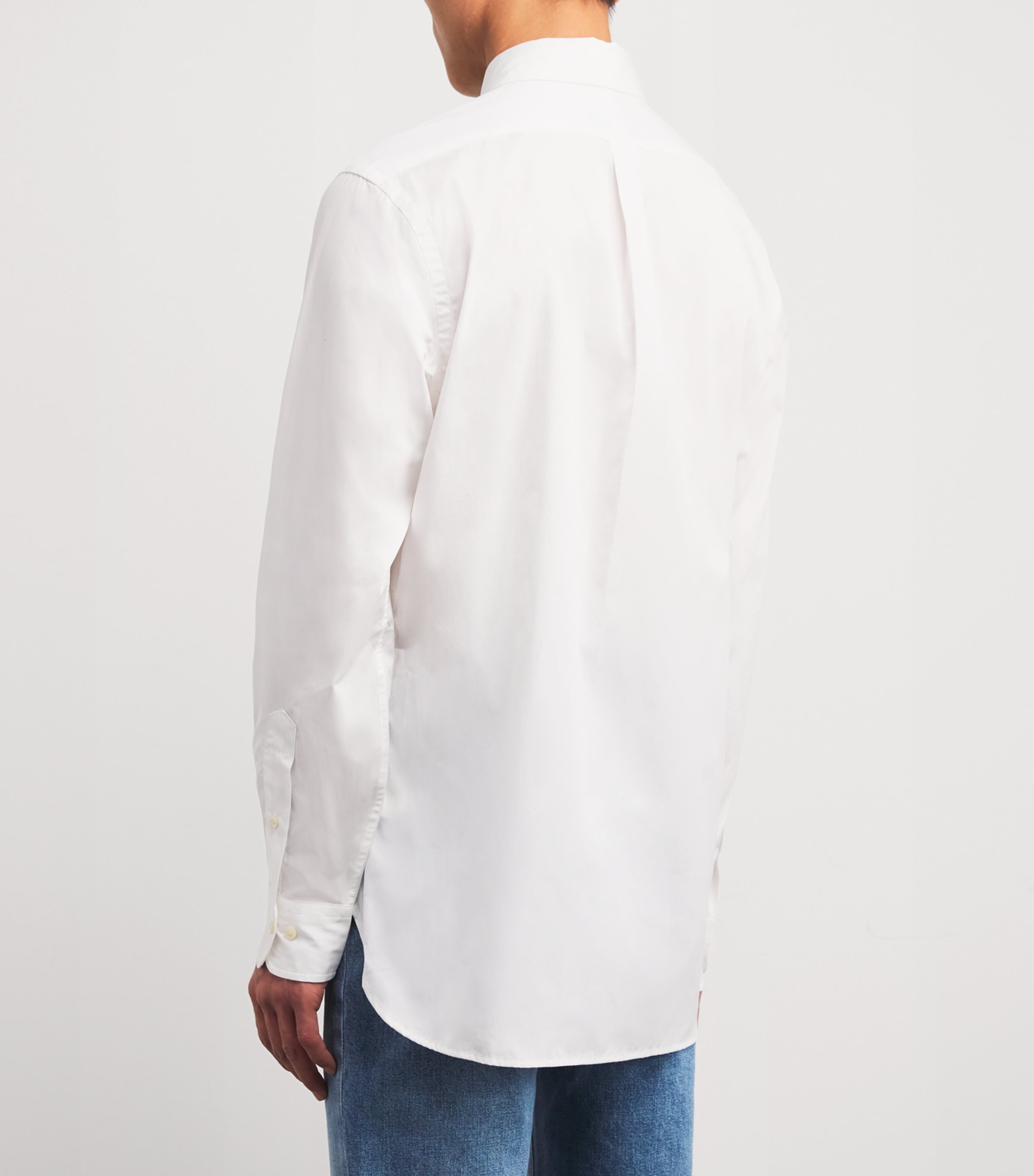 Cotton Poplin Polo Bear Shirt MULTI Image 4