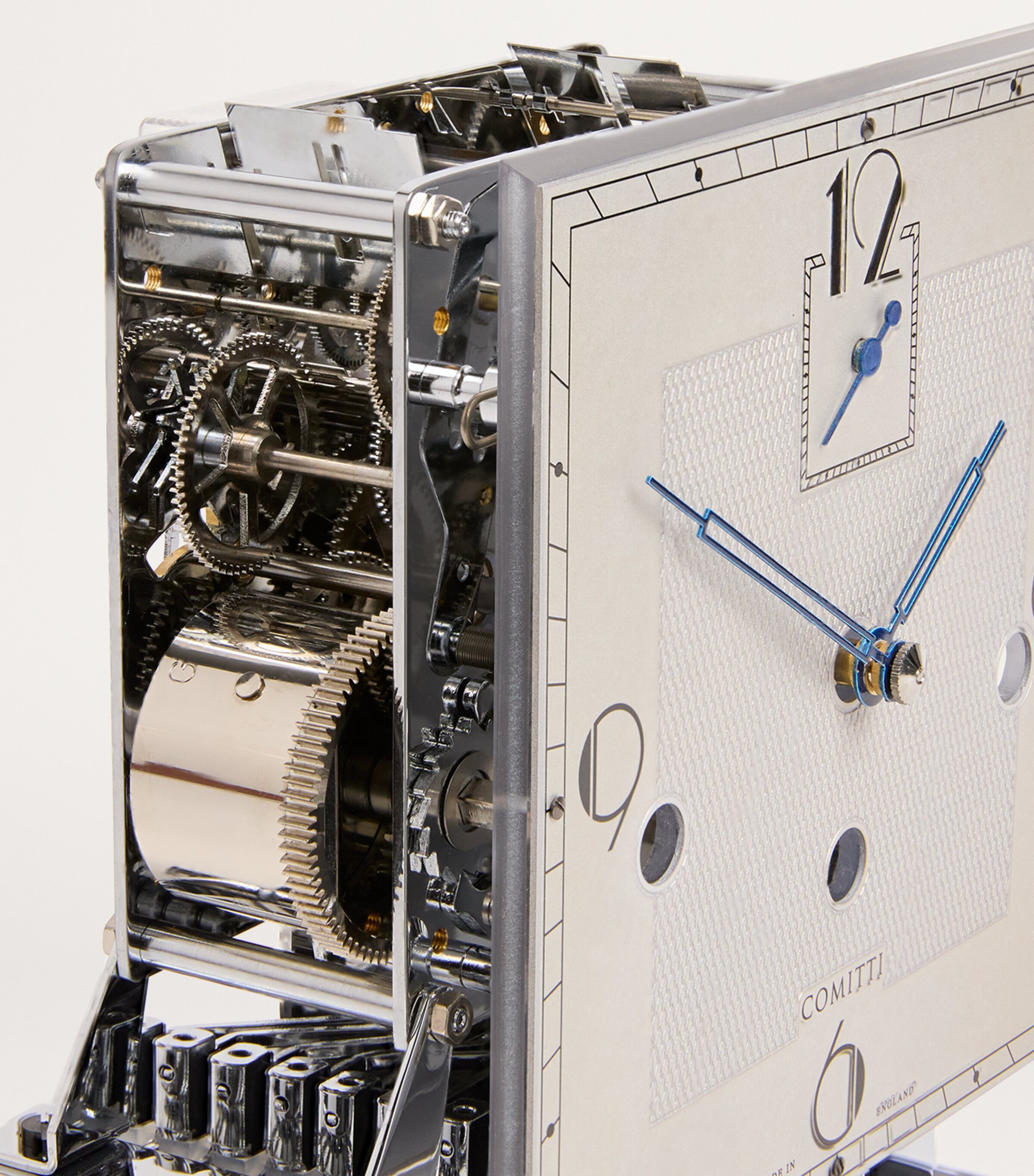 Lacquer The Stratford Mantle Clock BLACK LACQUER Image 5