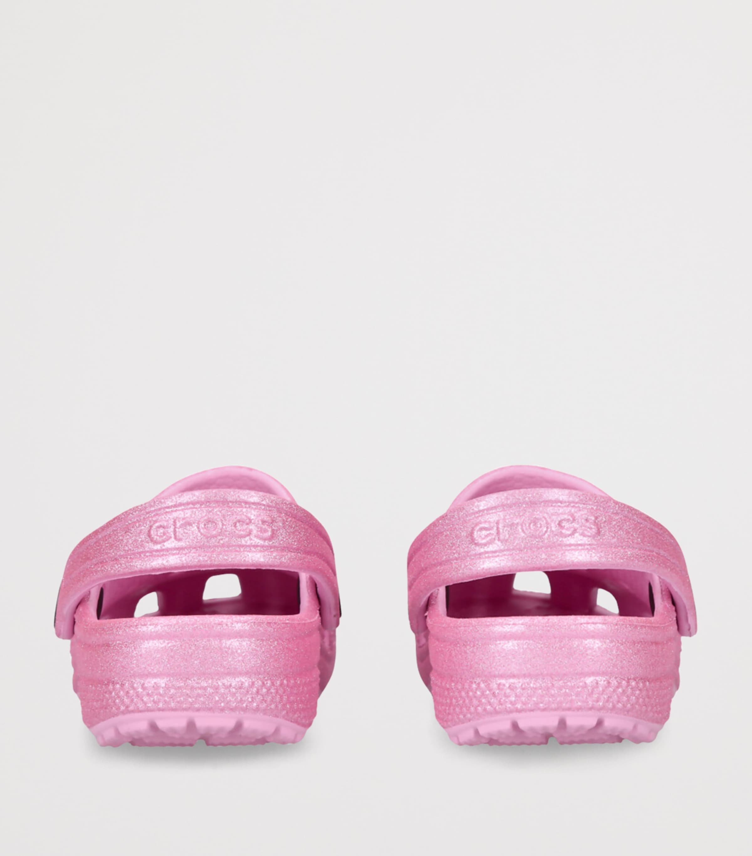 Crocs Kids' Glitter Classic Clogs