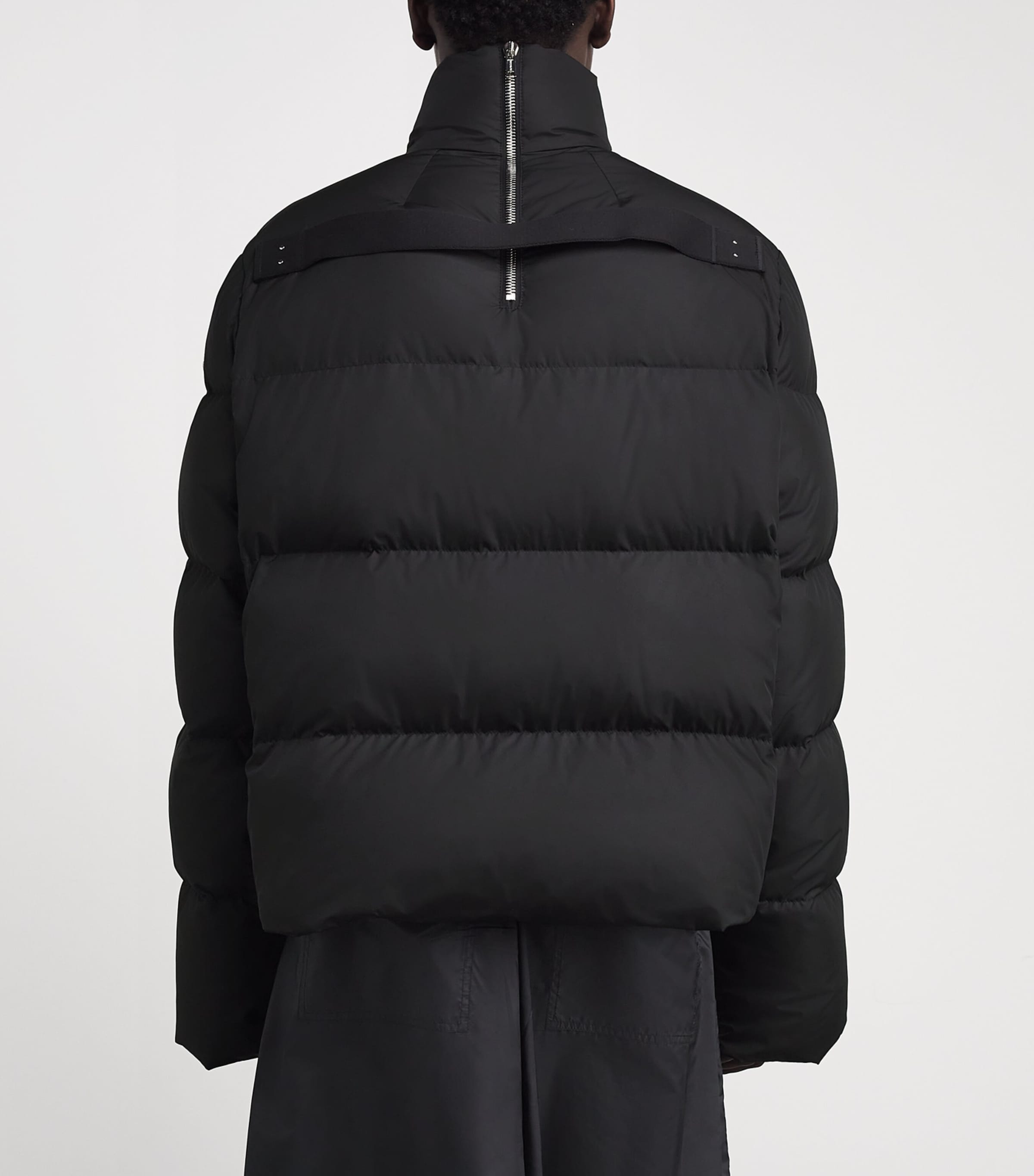 x Moncler Down Cyclopic Puffer Coat 999 - BLACK Image 4