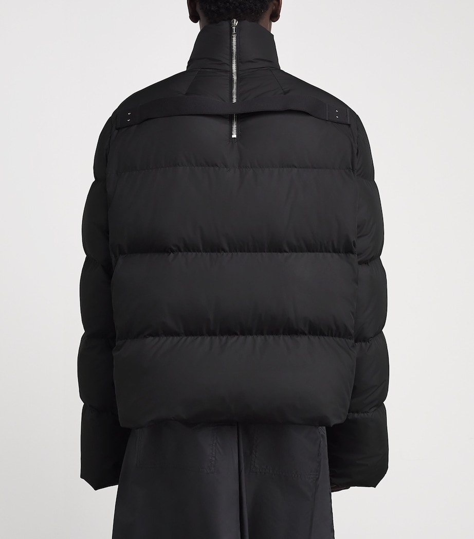 x Moncler Down Cyclopic Puffer Coat 999 - BLACK Image 4