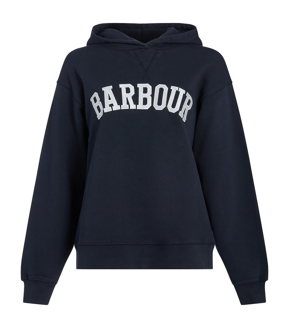 Northumberland Hoodie NAVY/WHITE Image 1