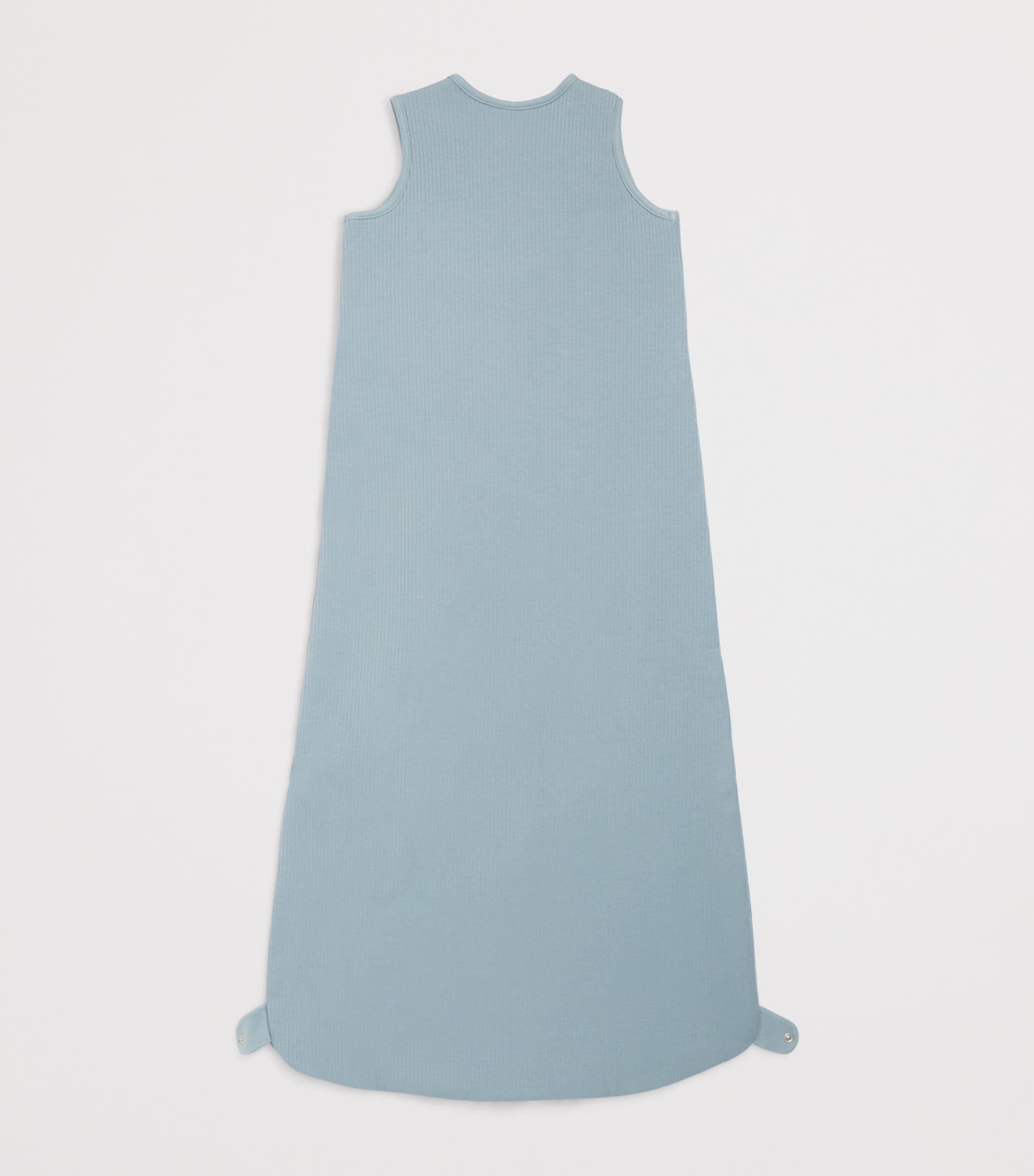 Bambo-Cotton Ribbed Sleeping Bag (2-4 Years) RIBBED SKY Image 2