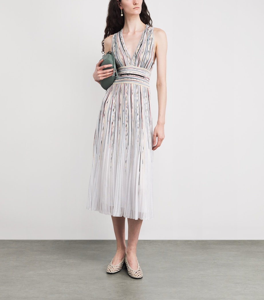 Stripe Midi Dress SM9ZZ LIGHT TONES Image 2