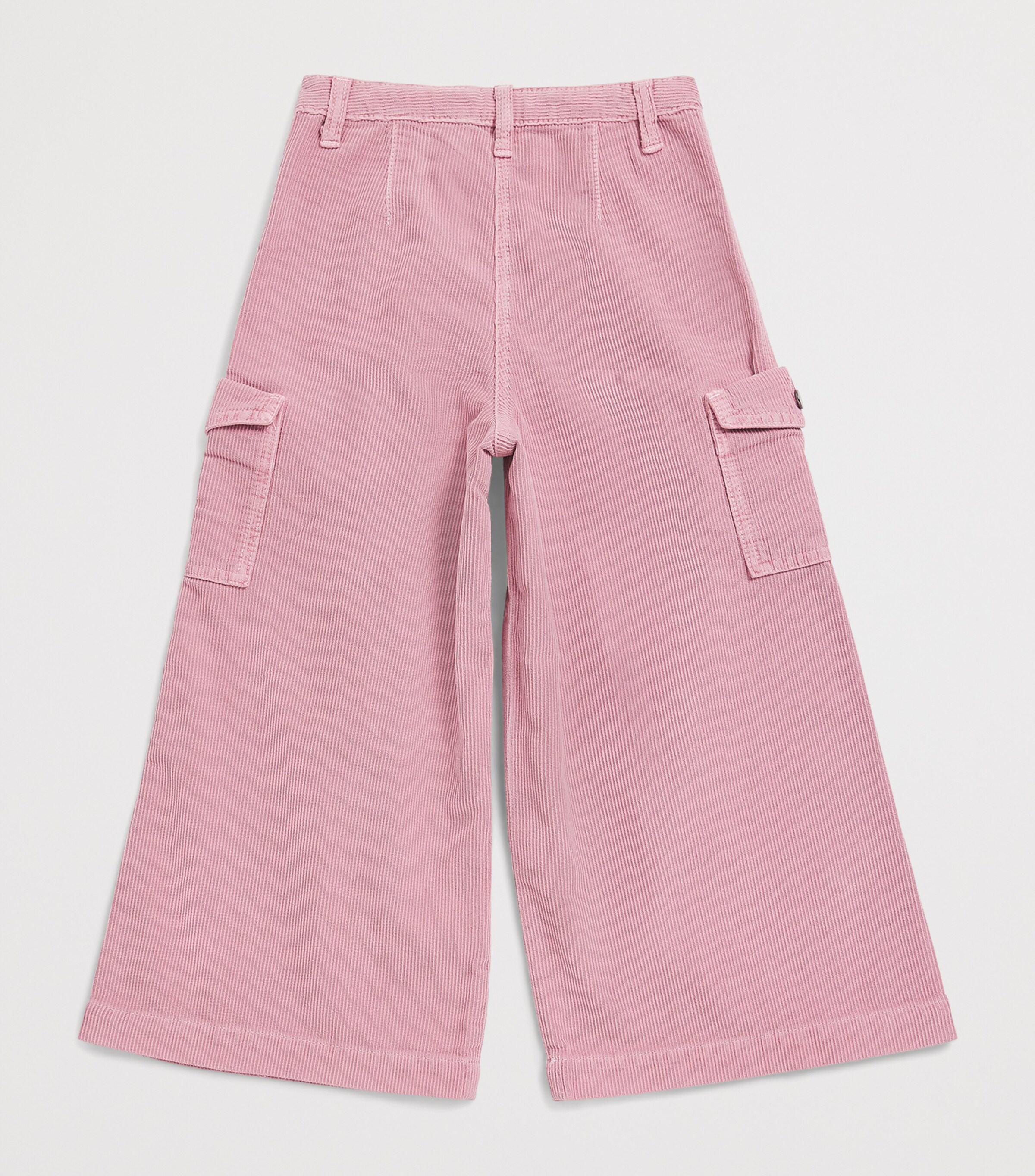 Emporio Armani Kids Corduroy Trousers (4-14 Years) Mauve Shadows Image 2