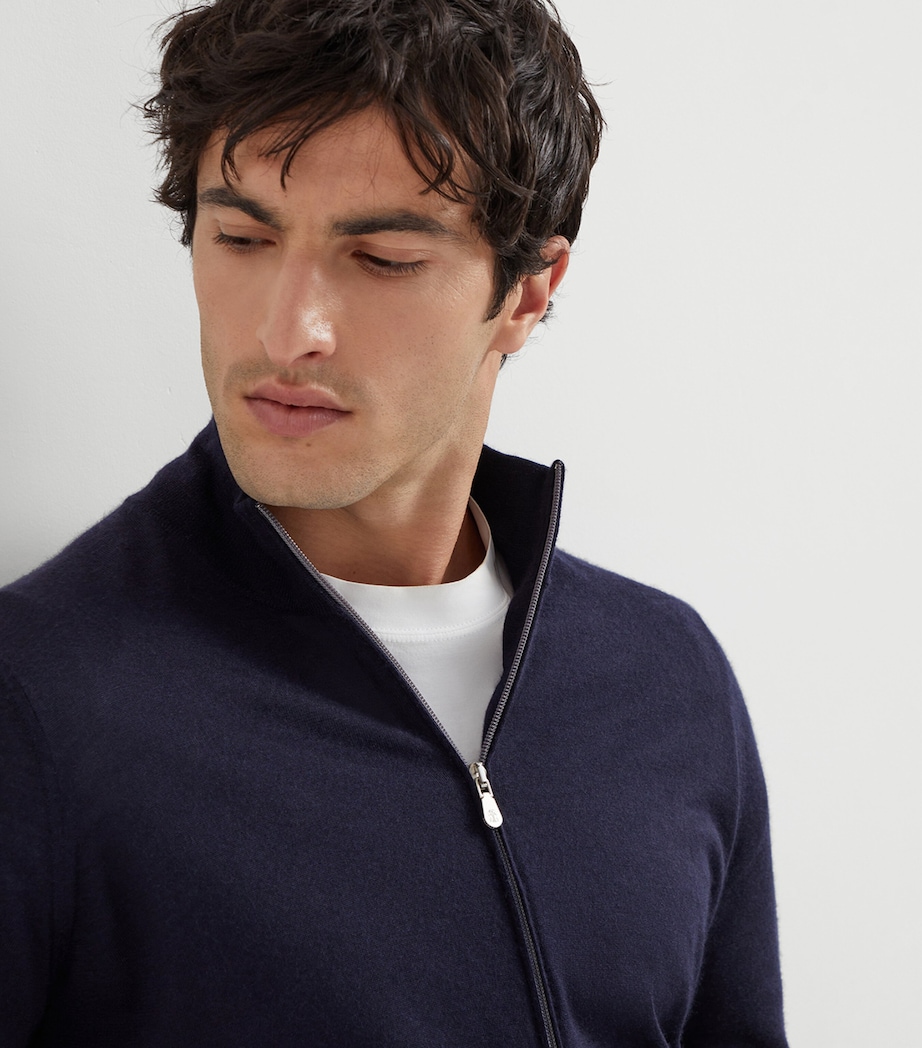 Cashmere-Silk Cardigan CW425 Image 6