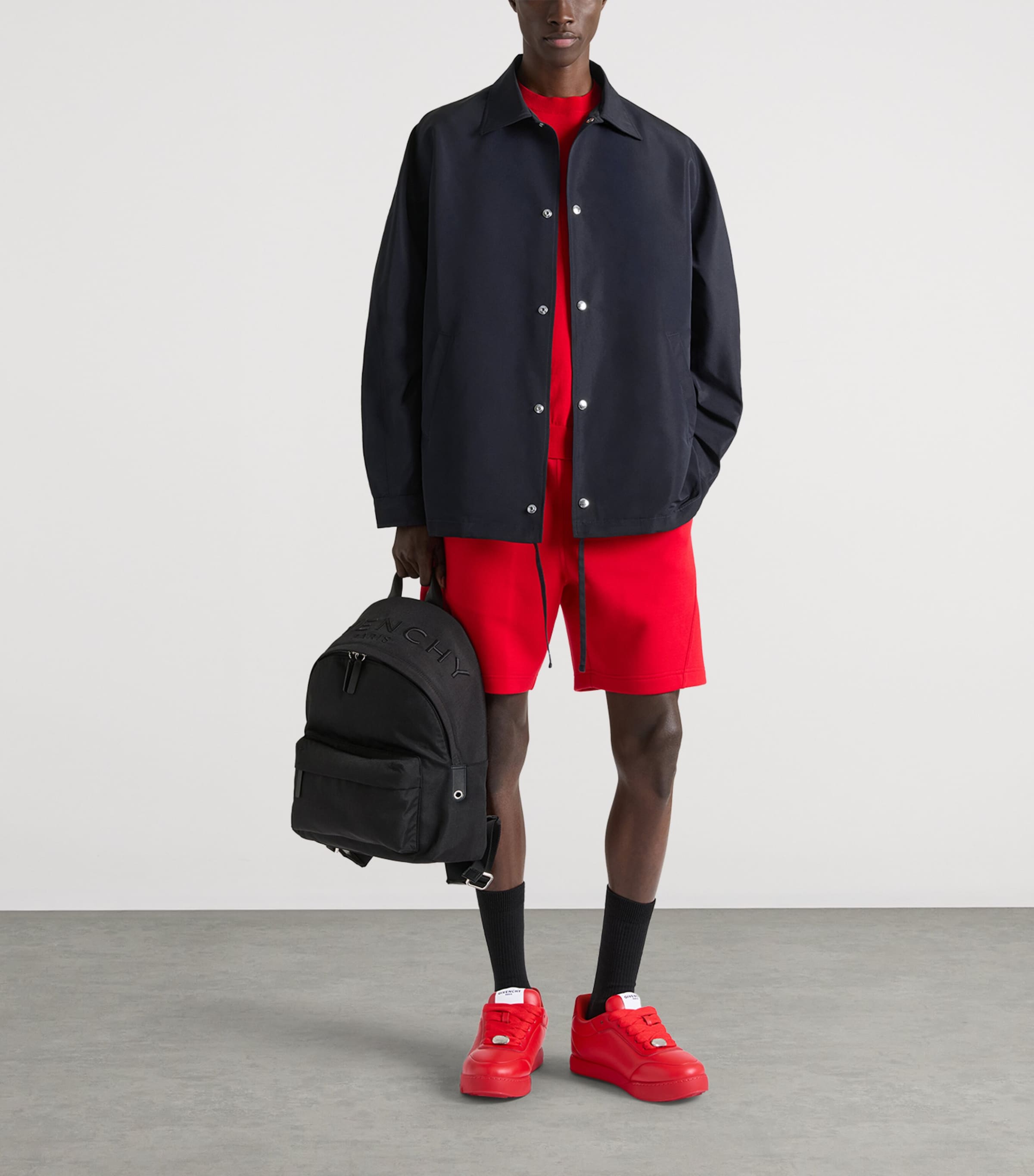 Givenchy Mens Couture Seam Shorts Image 2