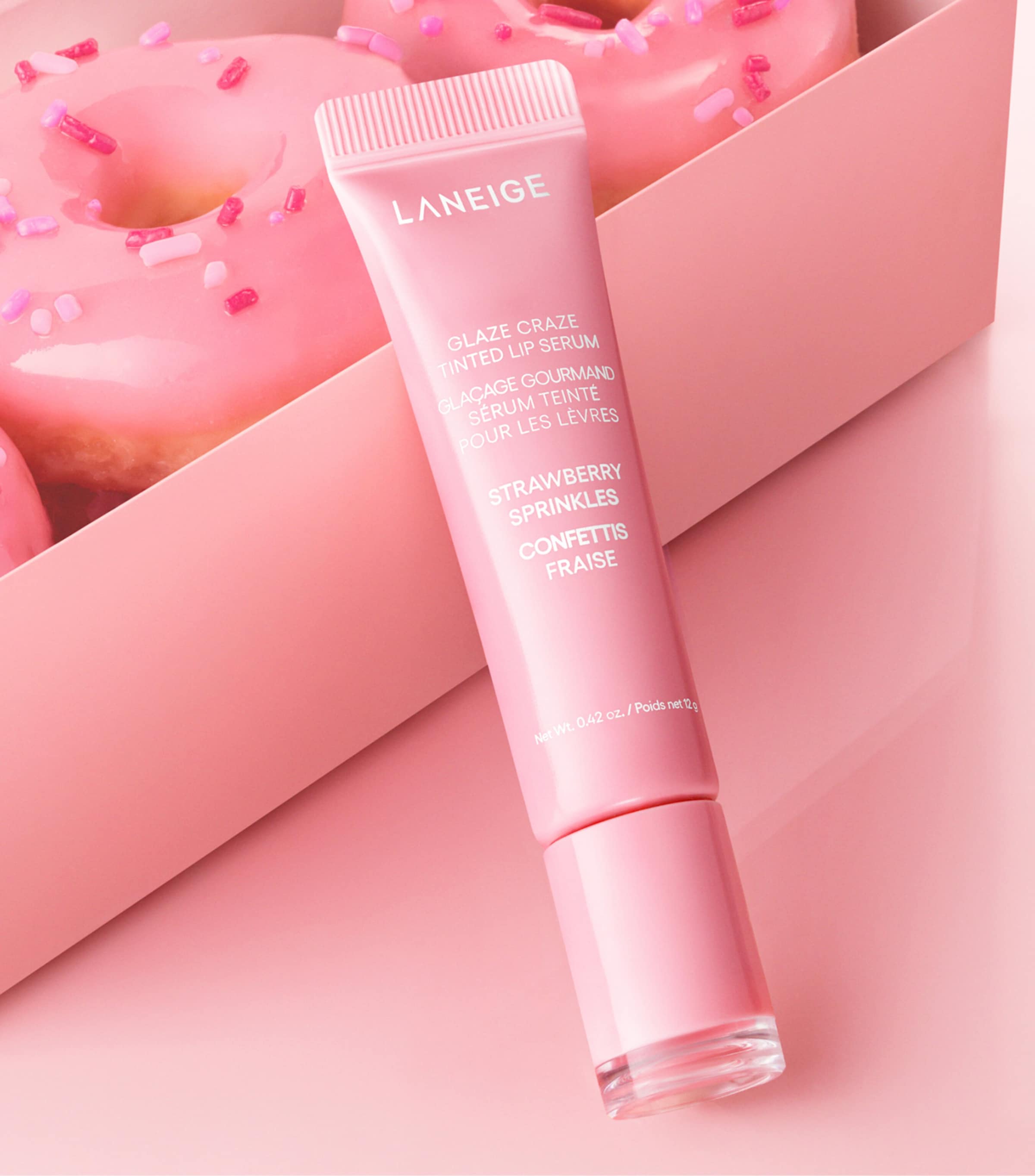 Laneige Glaze Craze Tinted Lip Serum Strawberry Sprk Image 7