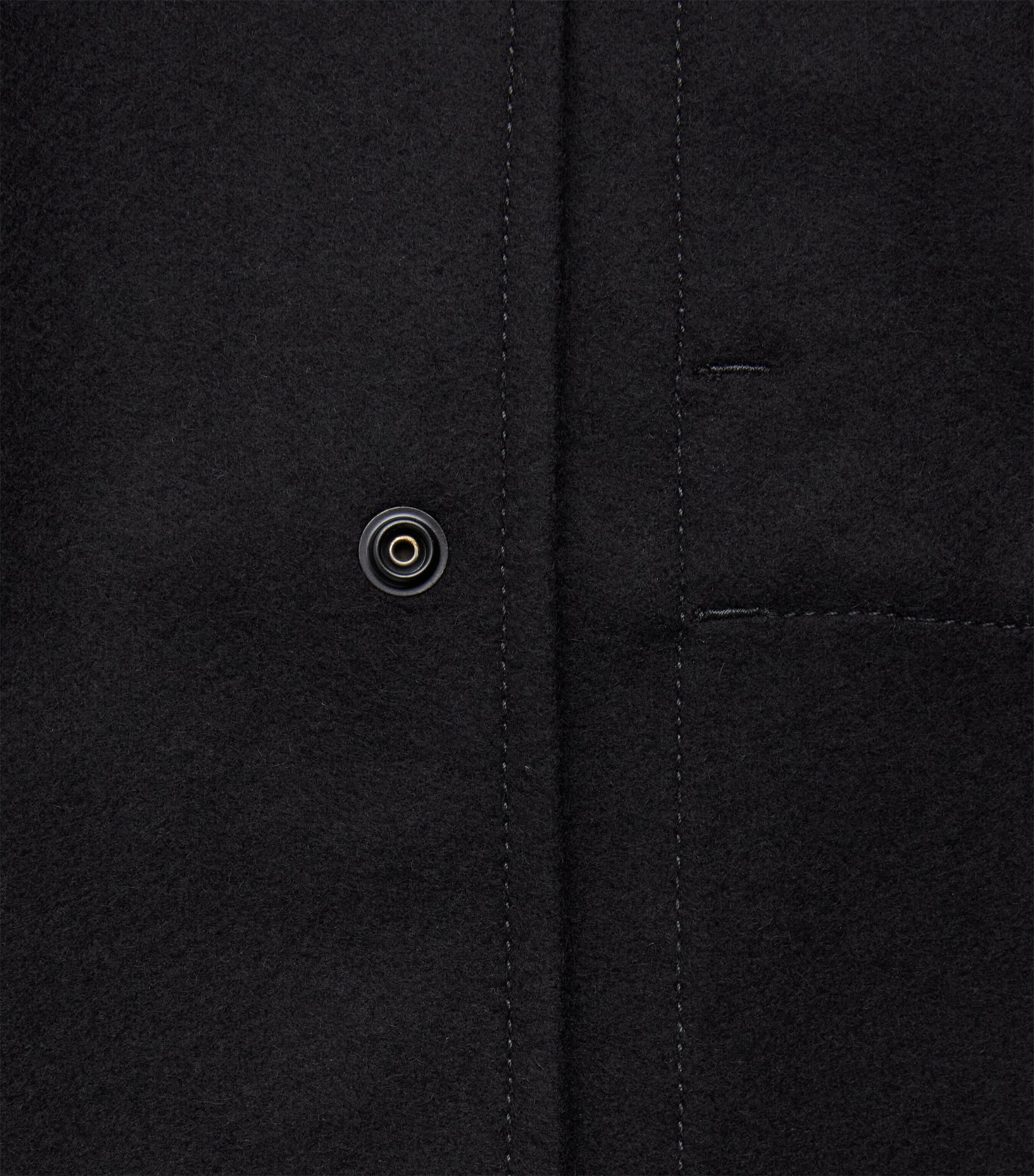 Stone Island Mens GHOST Piece Wool-Blend Overshirt Image 6