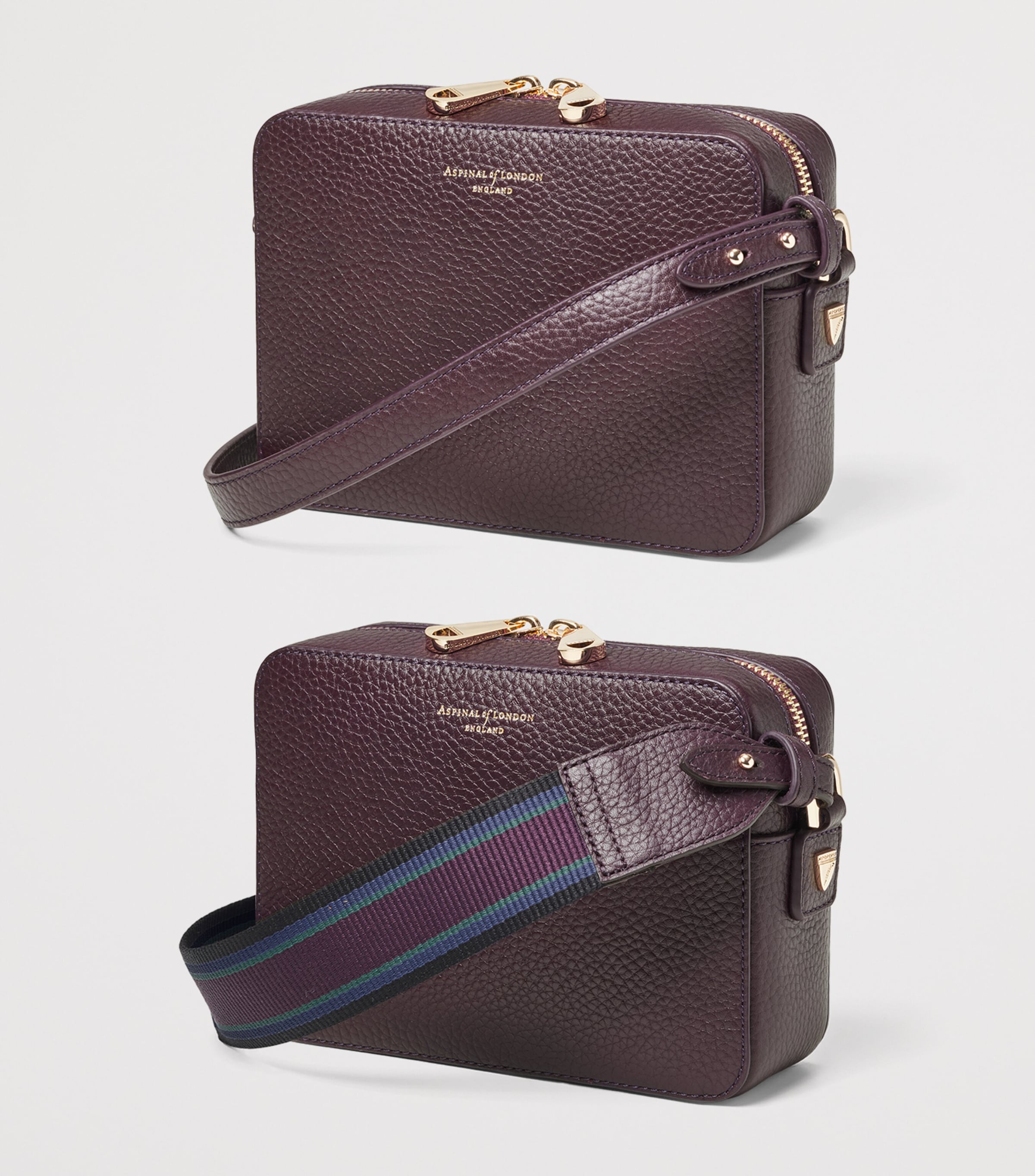 Aspinal Of London Leather Camera Bag Fig Image 2