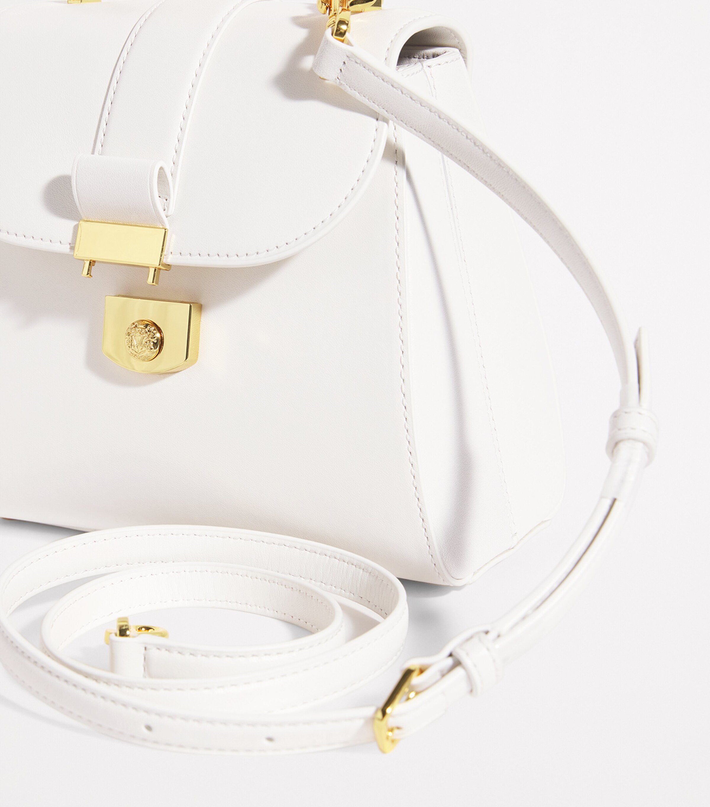 Veronica Beard Black Leather Bamboo Avenue Top-Handle Bag | Harrods US