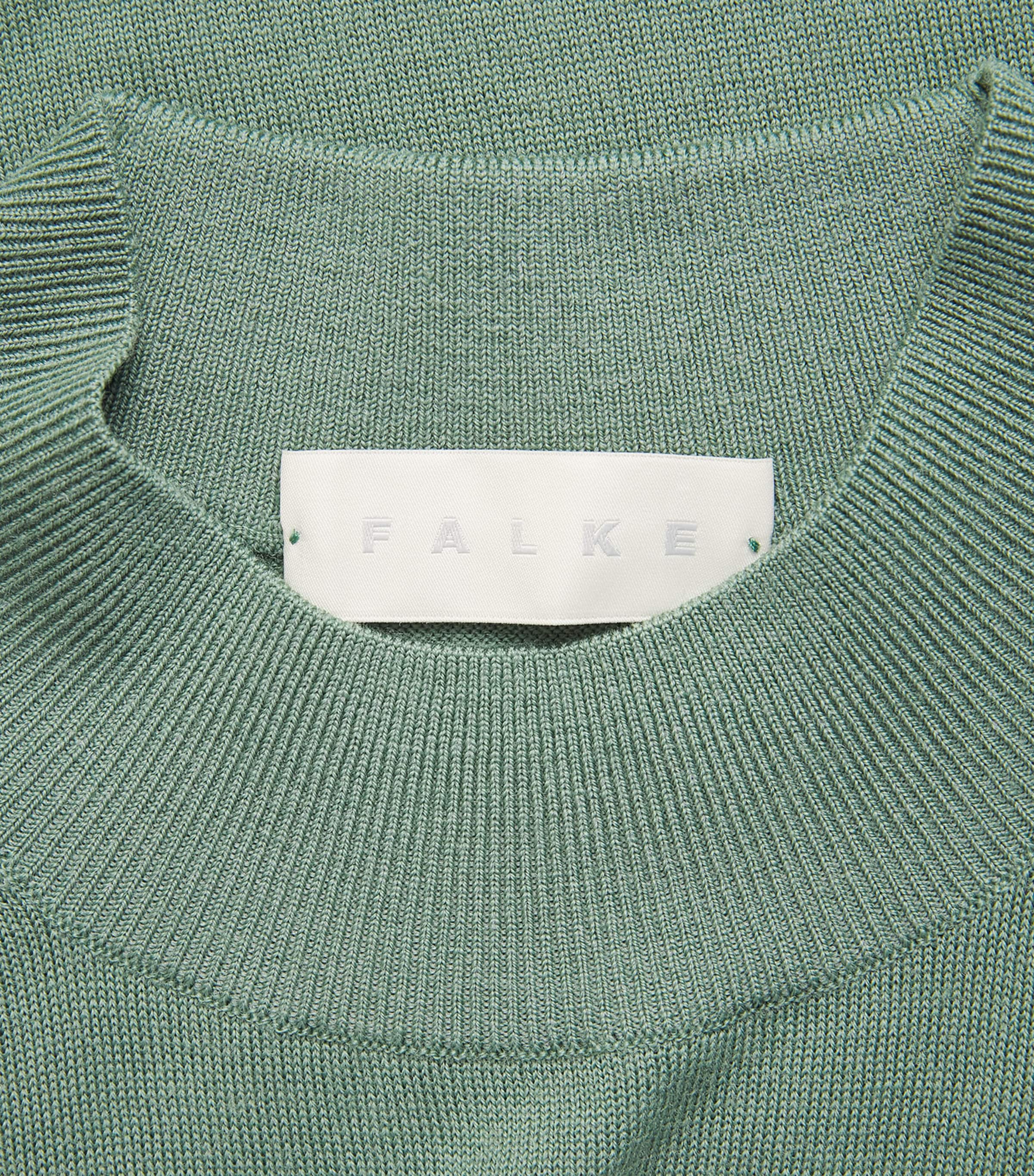Falke Womens Merino Wool Sleeveless Top Sea Breeze Image 6