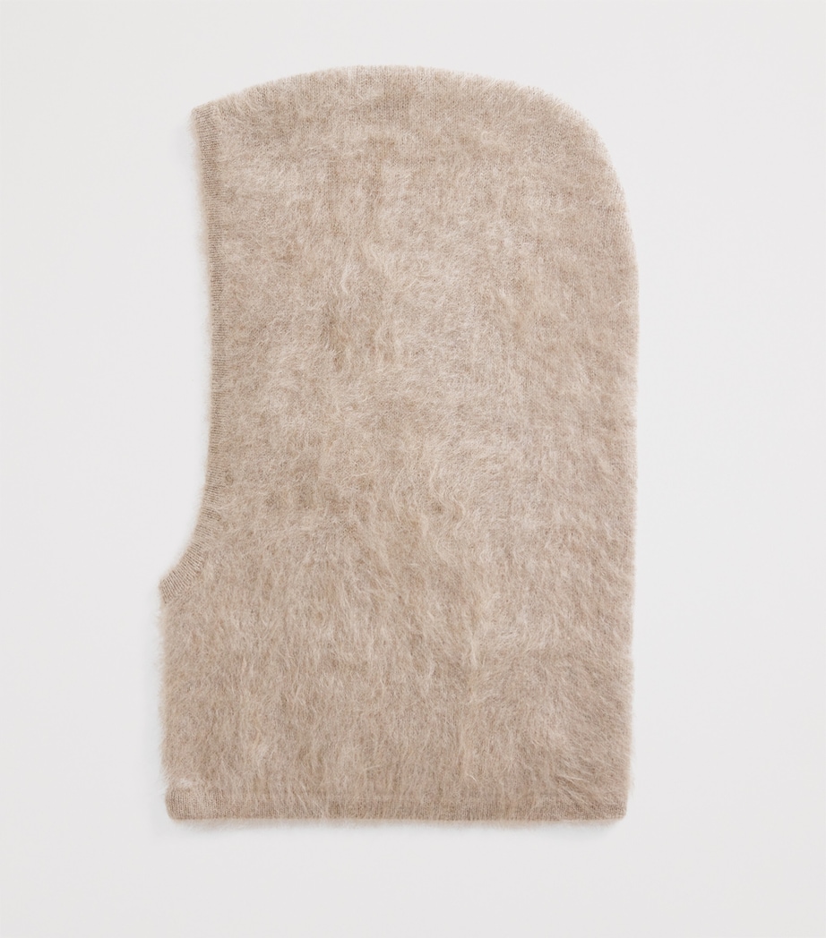 Organic Cashmere Bibi Balaclava NOUGAT Image 3