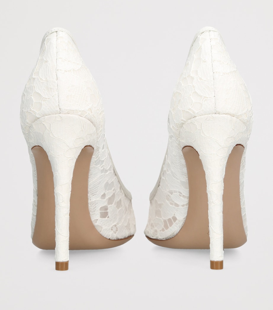 Lace Claudia Pumps 105 WHITE Image 2
