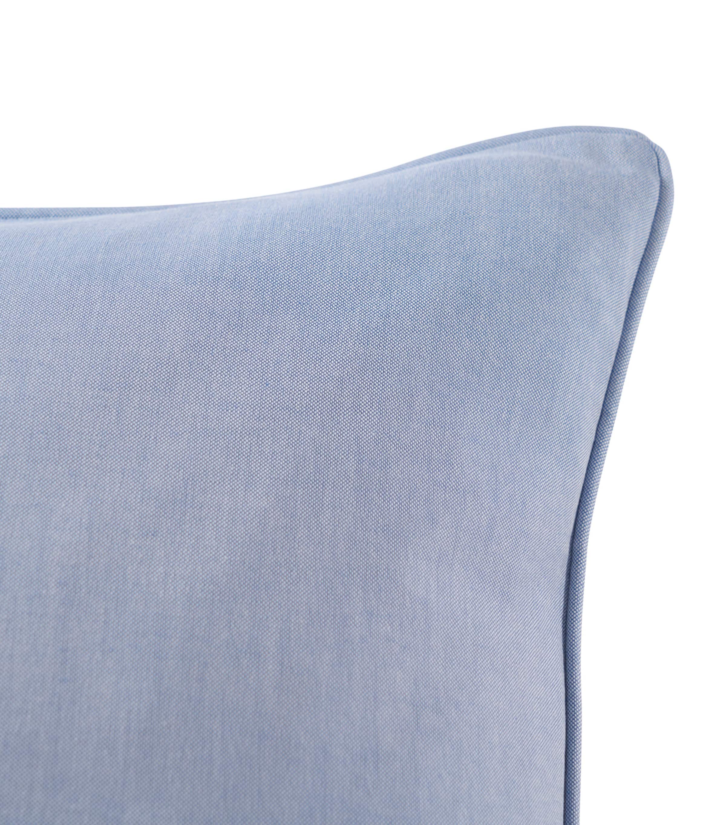 Oxford Polo Pony Cushion Cover (50cm x 50cm) BLUE Image 3