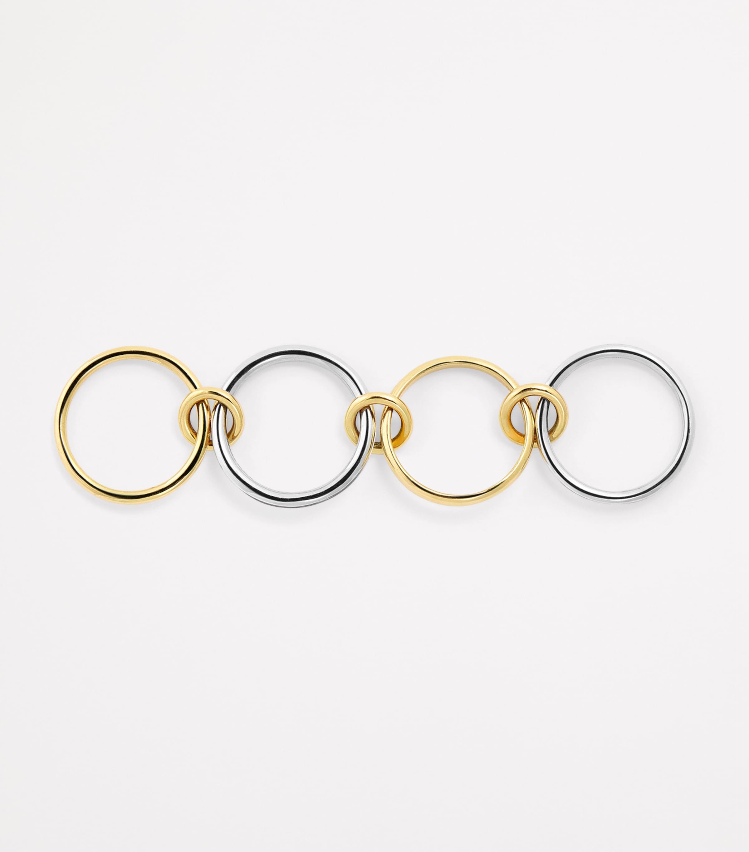 Spinelli Kilcollin Yellow Gold, White Gold and Diamond Naima Ring Yellow Gold Image 3