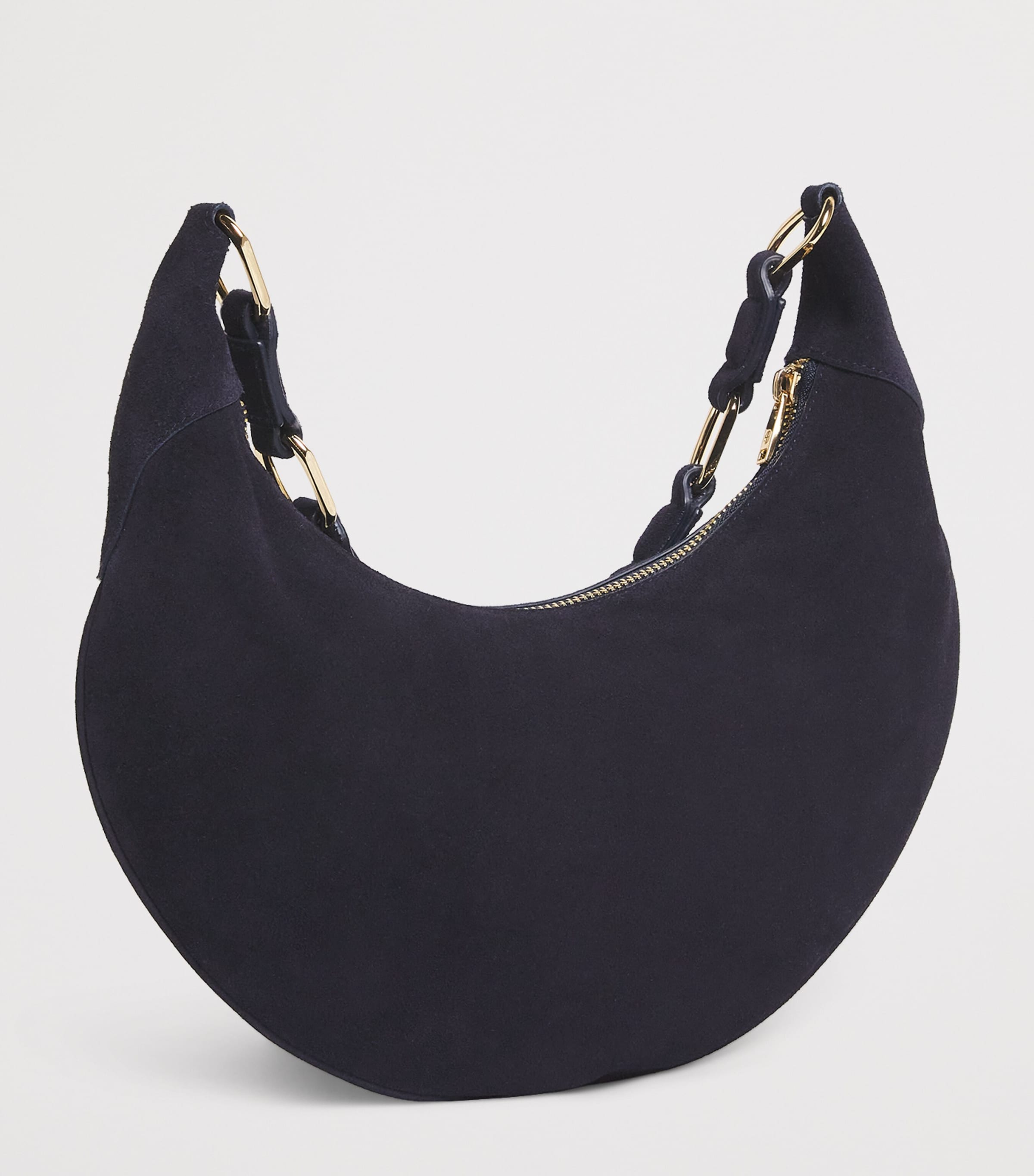 Suede Kate Shoulder Bag  NAVY SUEDE Image 3