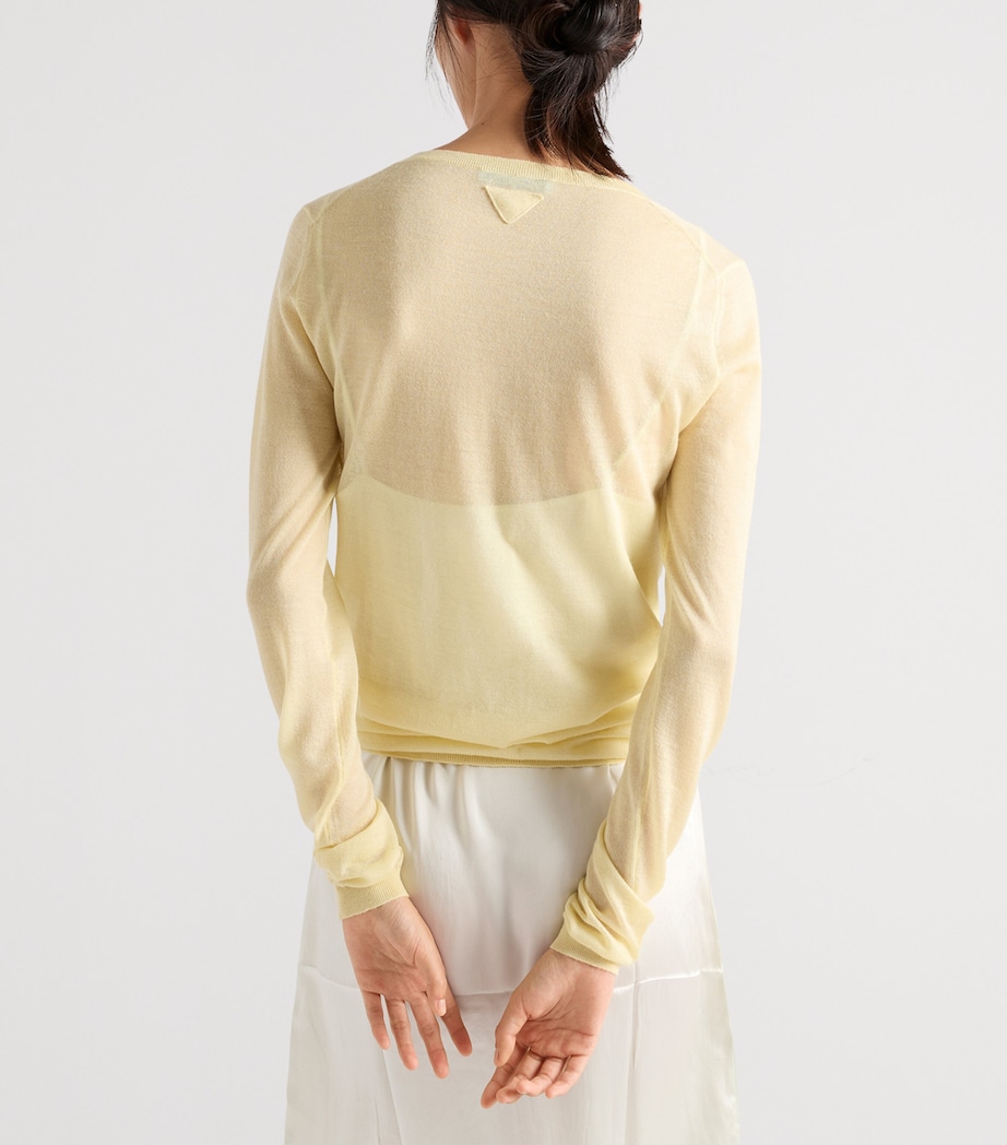 Cashmere-Silk Sweater F0061 Image 5