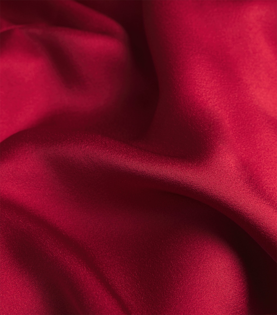 Crepe Pleat-Gathered Blouse 3311 ROSE Image 5
