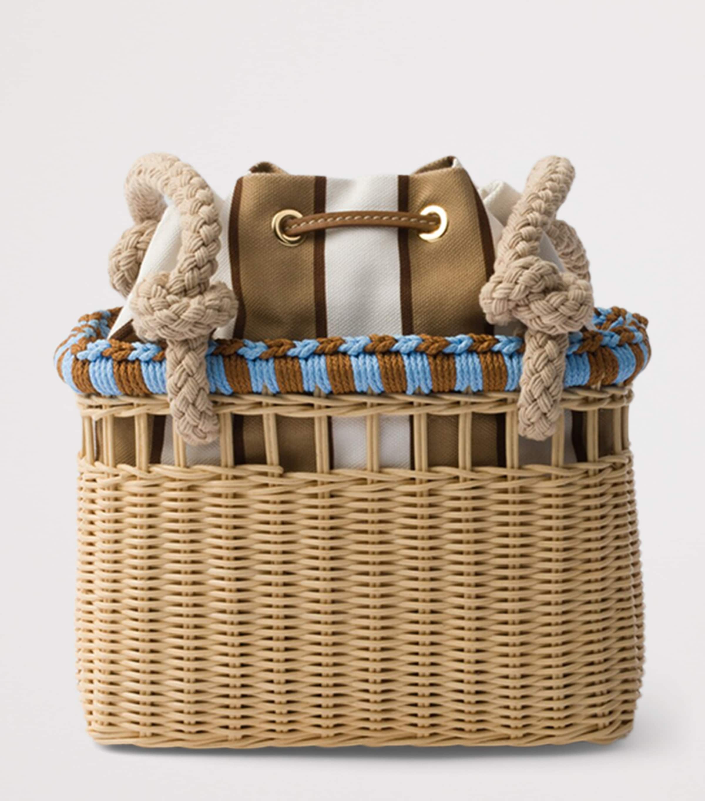 Mini Wicker Bag F0O8A Image 4