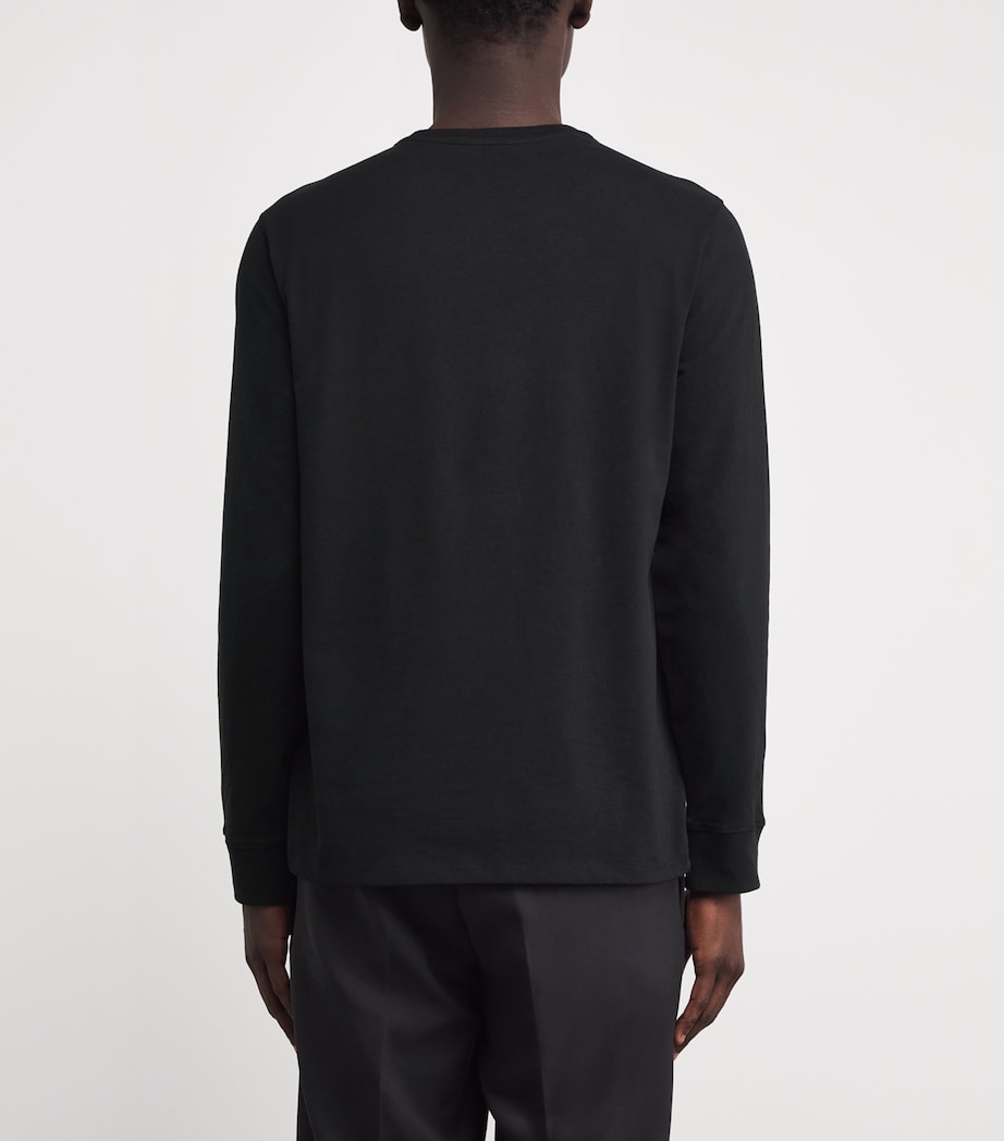 Sueded Jersey Pocket T-Shirt 001BLK BLACK Image 4